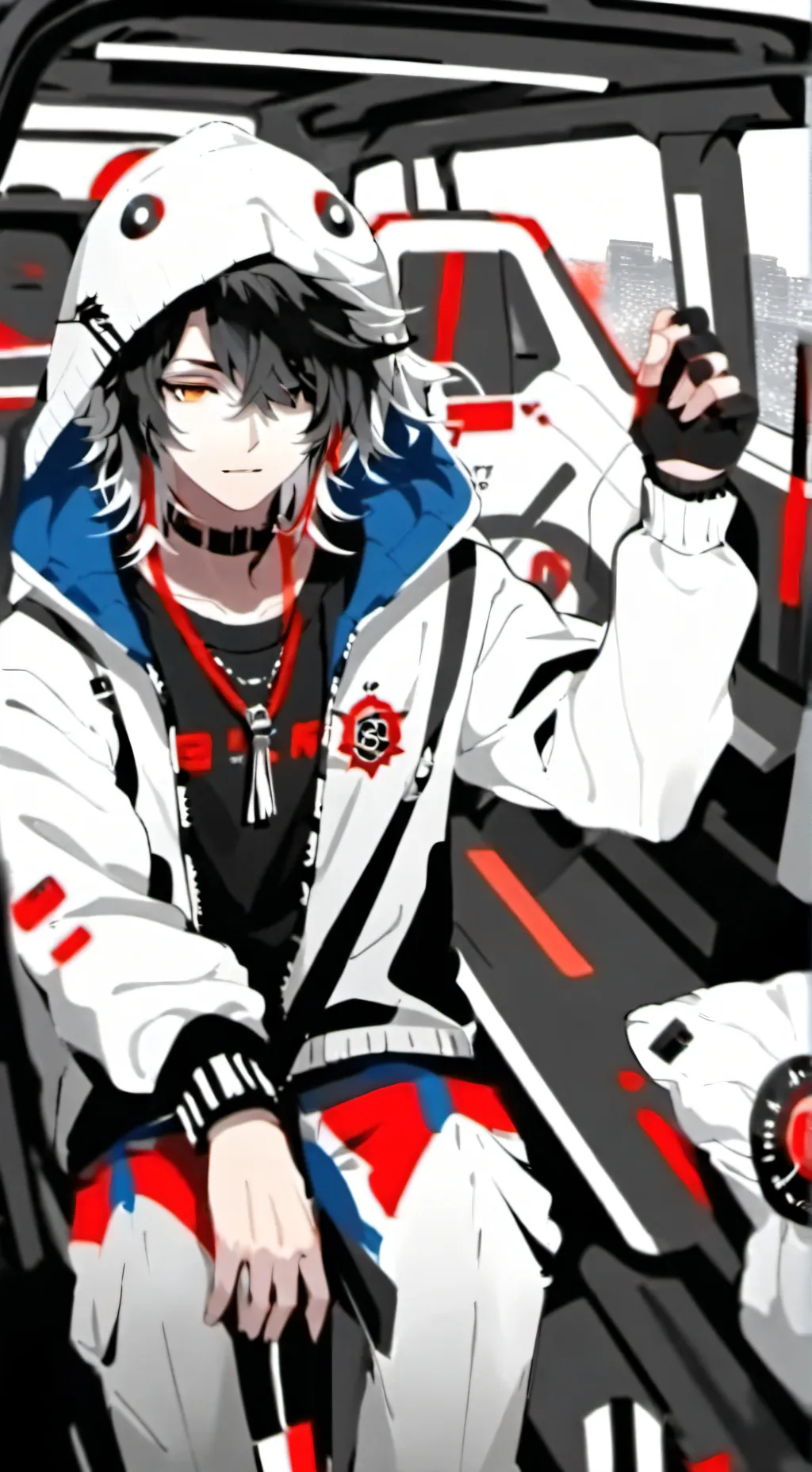 ai character: isaac background