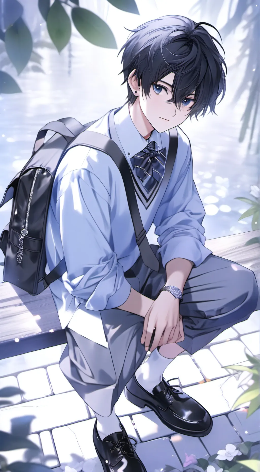ai character: Asher background