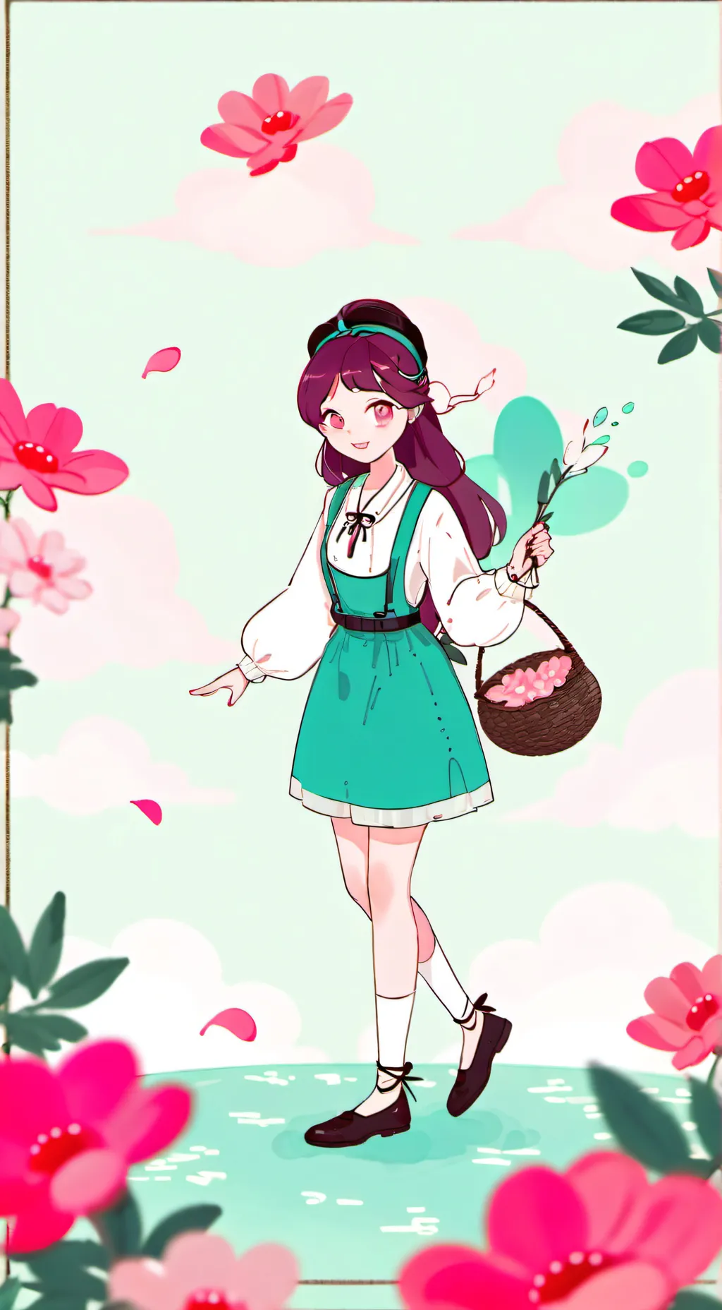 ai character: Lily background