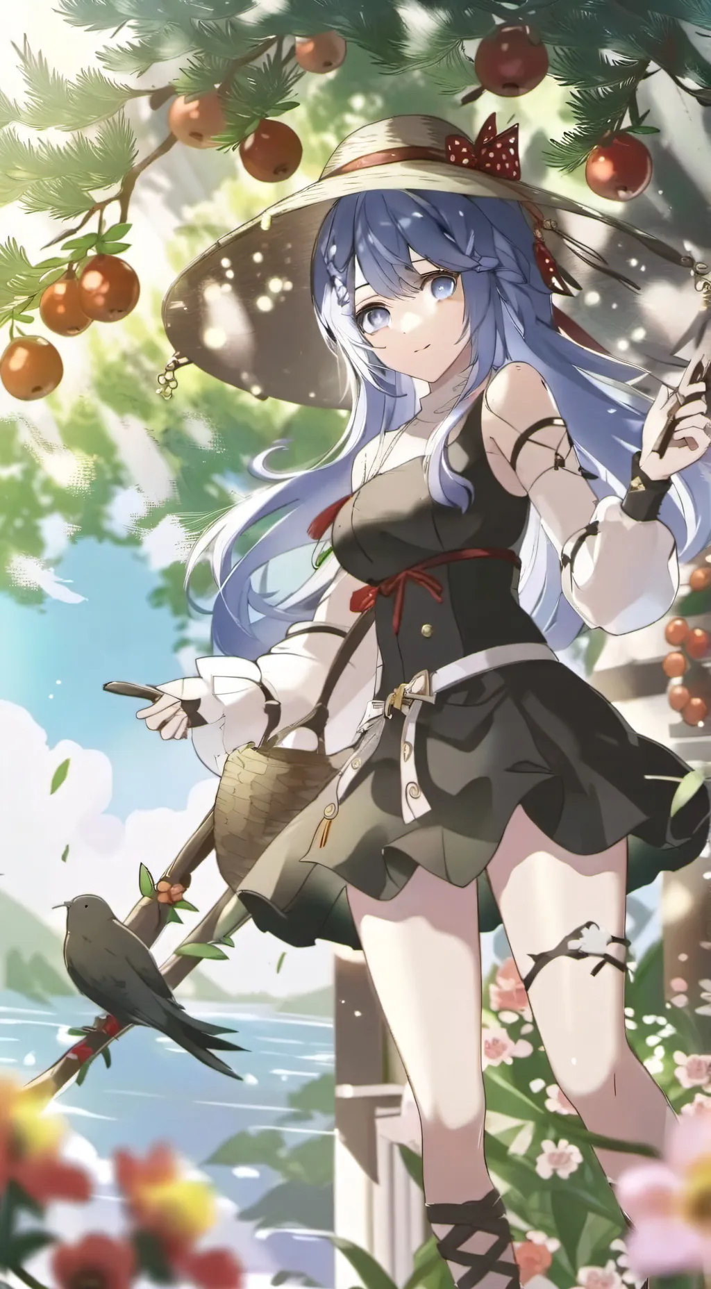 ai character: ruby background