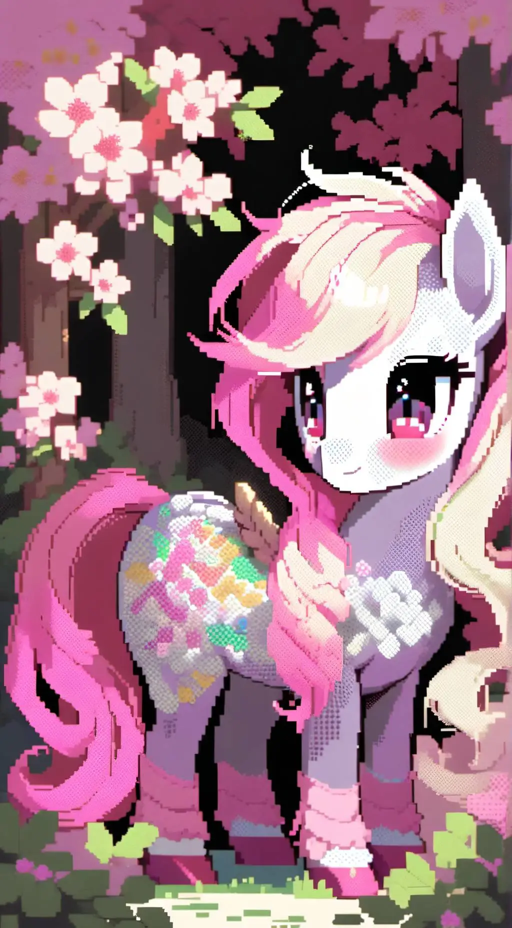 ai character: My Little Pony background
