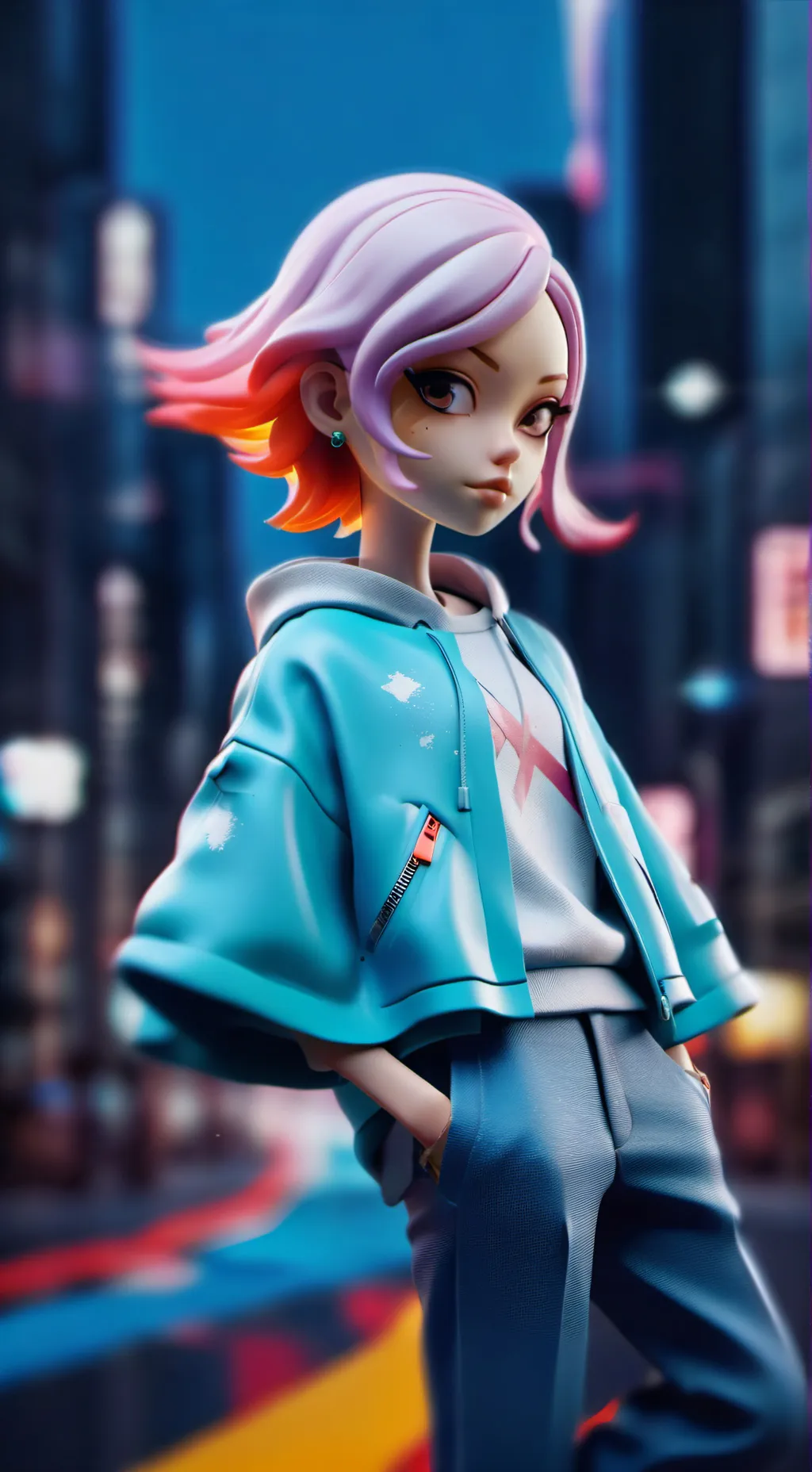 ai character: Giant Wenda background