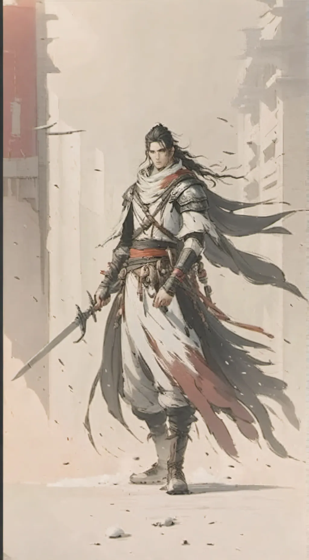 ai character: Teren background