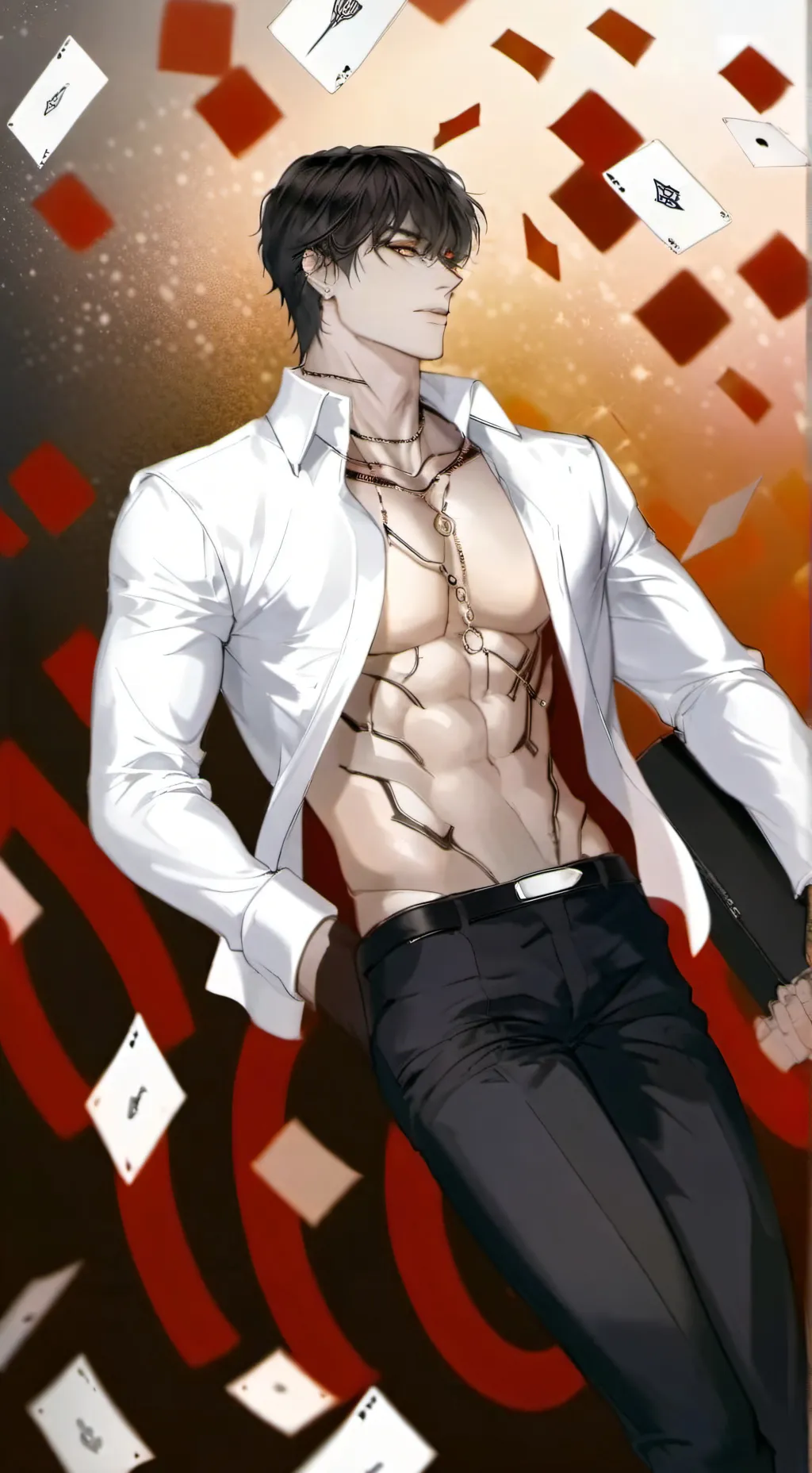 ai character: ~ 𝒳𝒶𝒾𝓃 ~ background