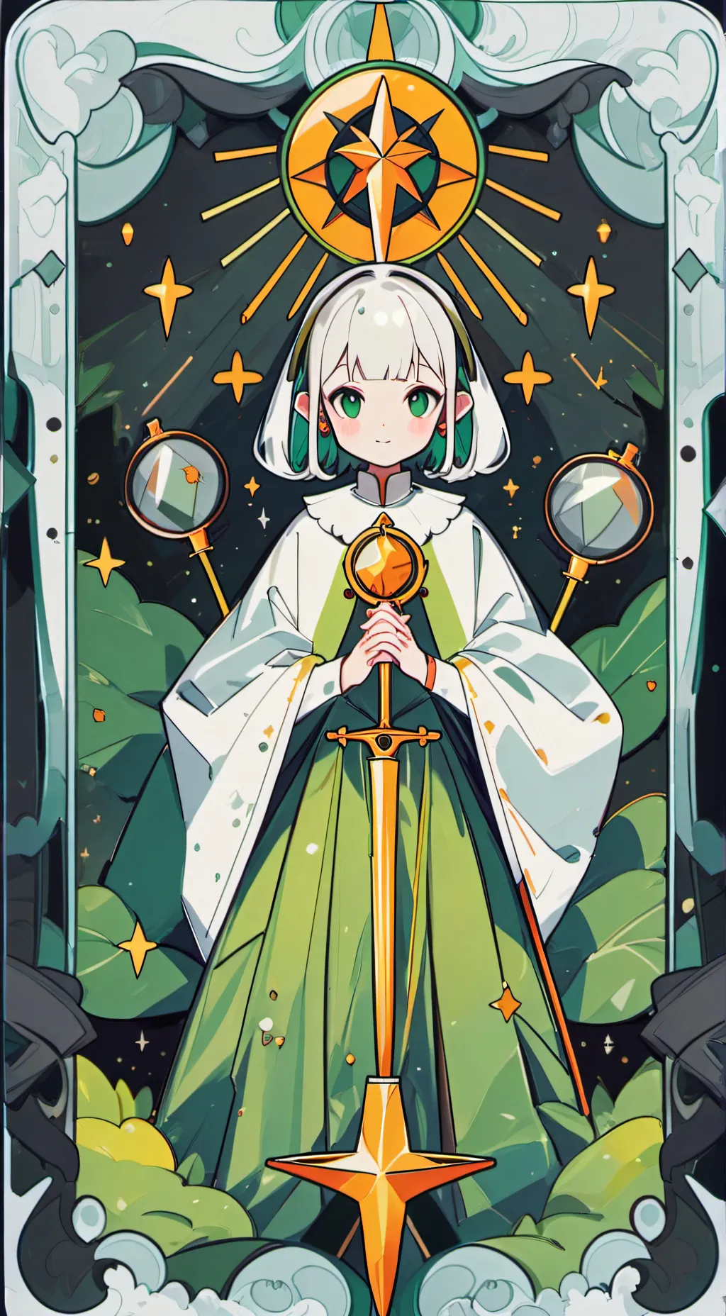 ai character: Mother Nature background