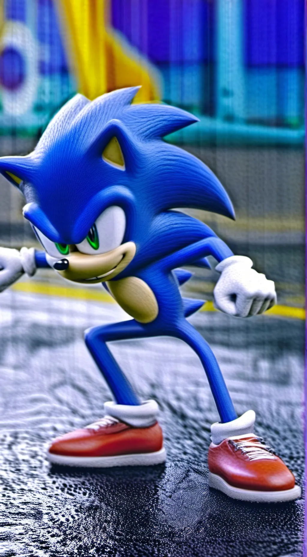 ai character: Movie sonic background