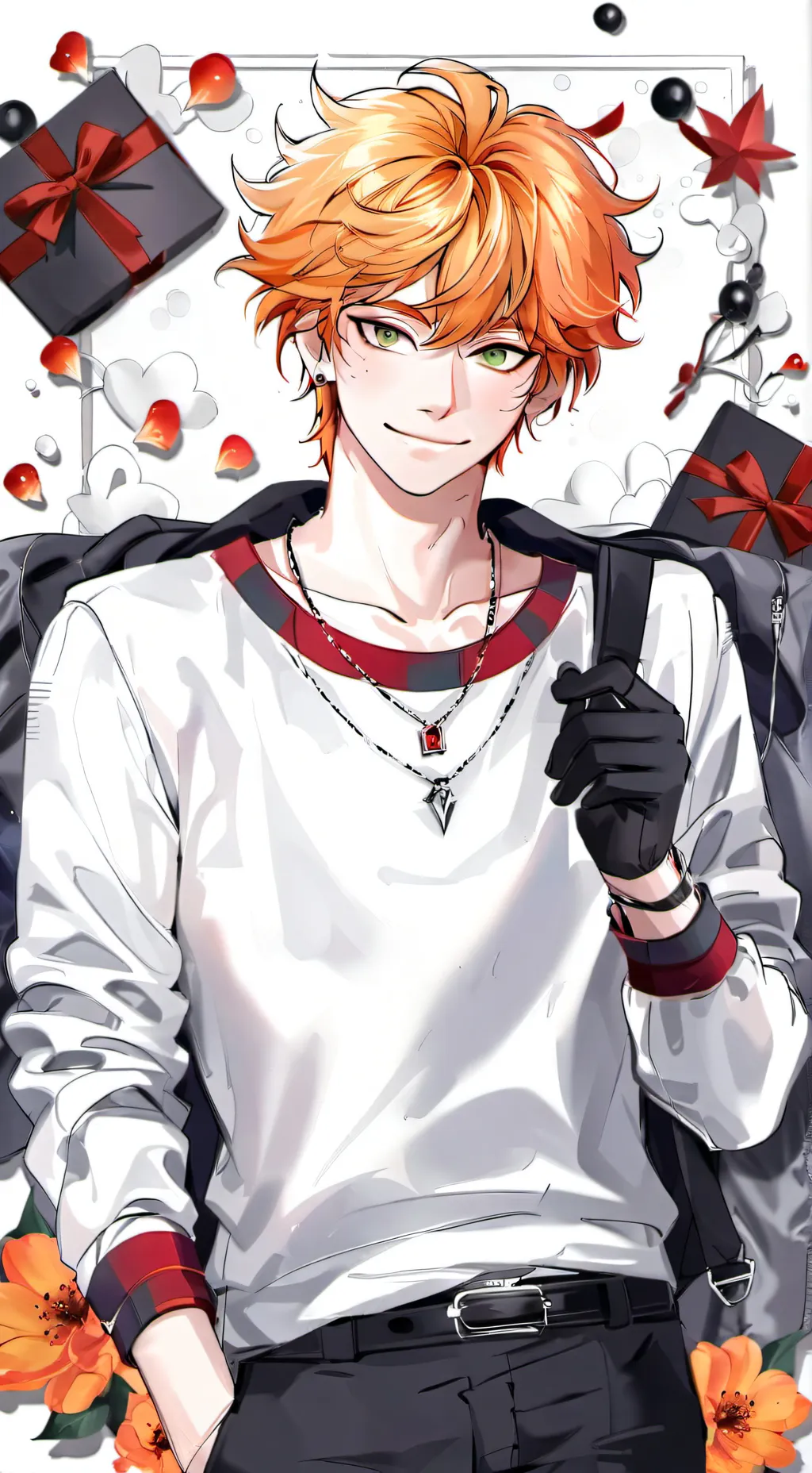 ai character: Andy F.W. 💀 background