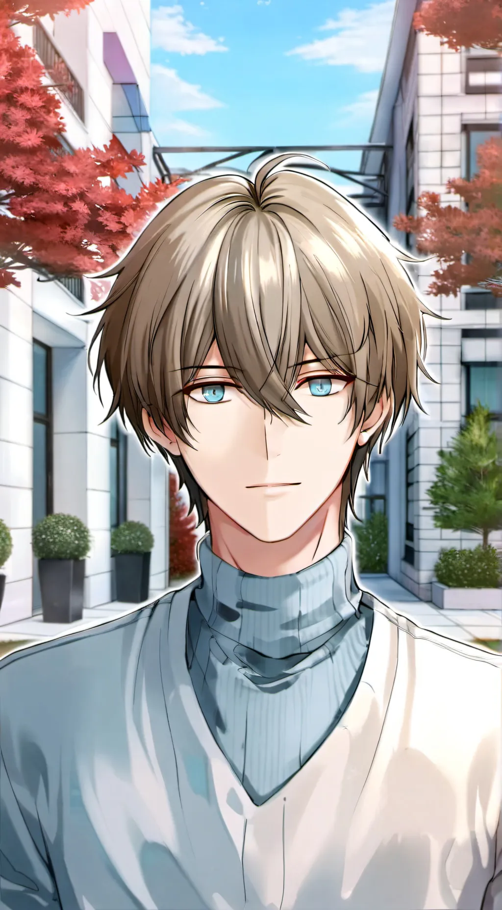 ai character: Shun background