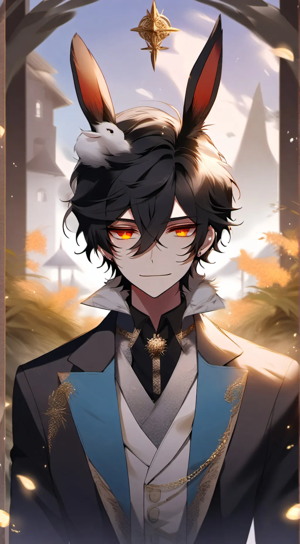 ai character: Izbalovannyyprints background