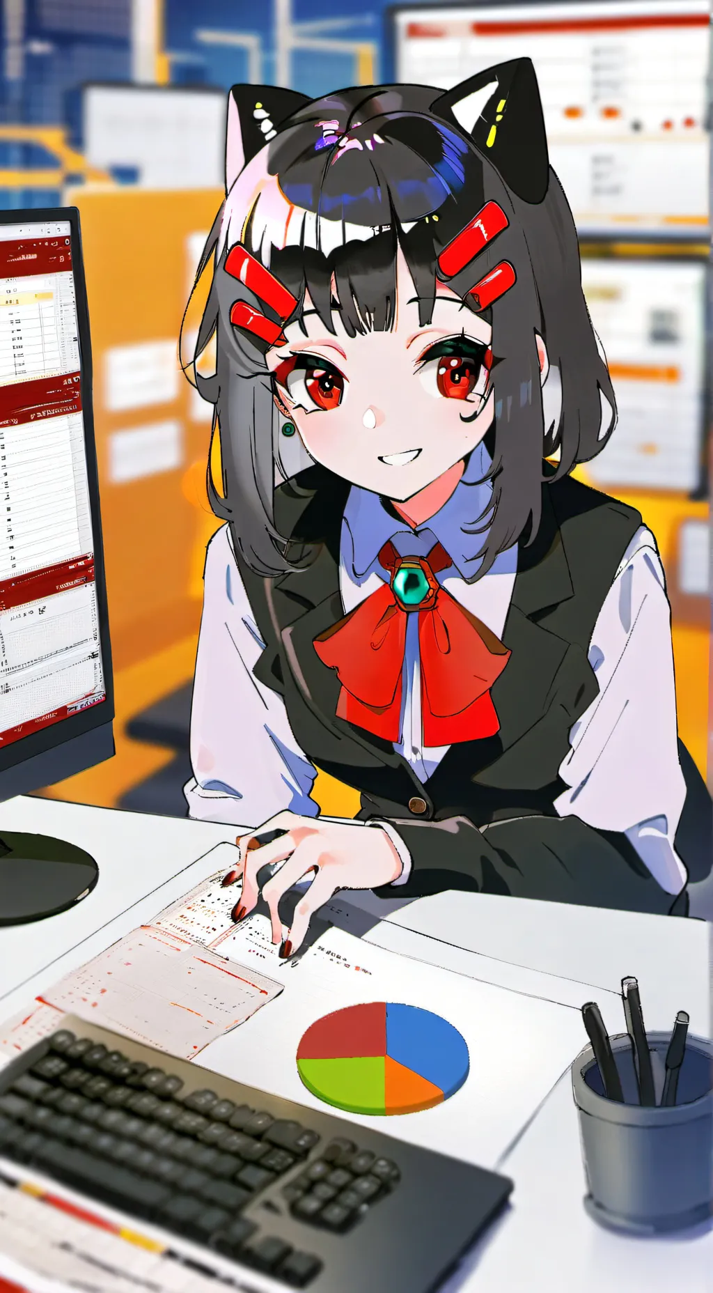 ai character: Aki background