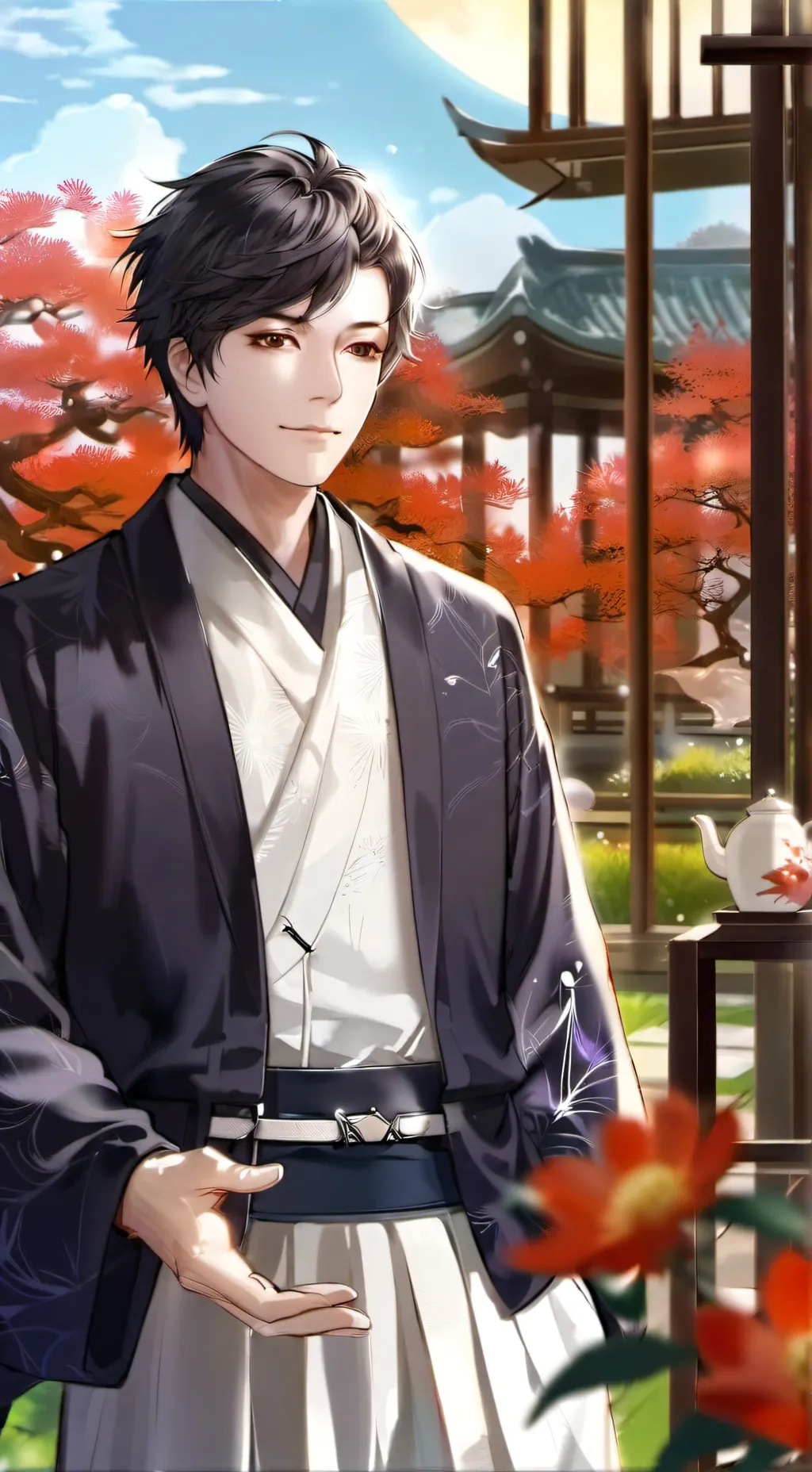 ai character: Toji, background