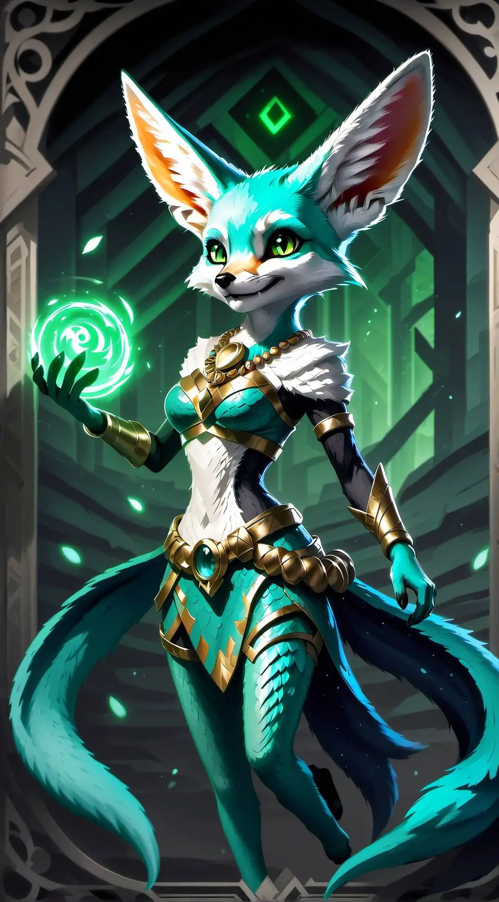 ai character: Lu background