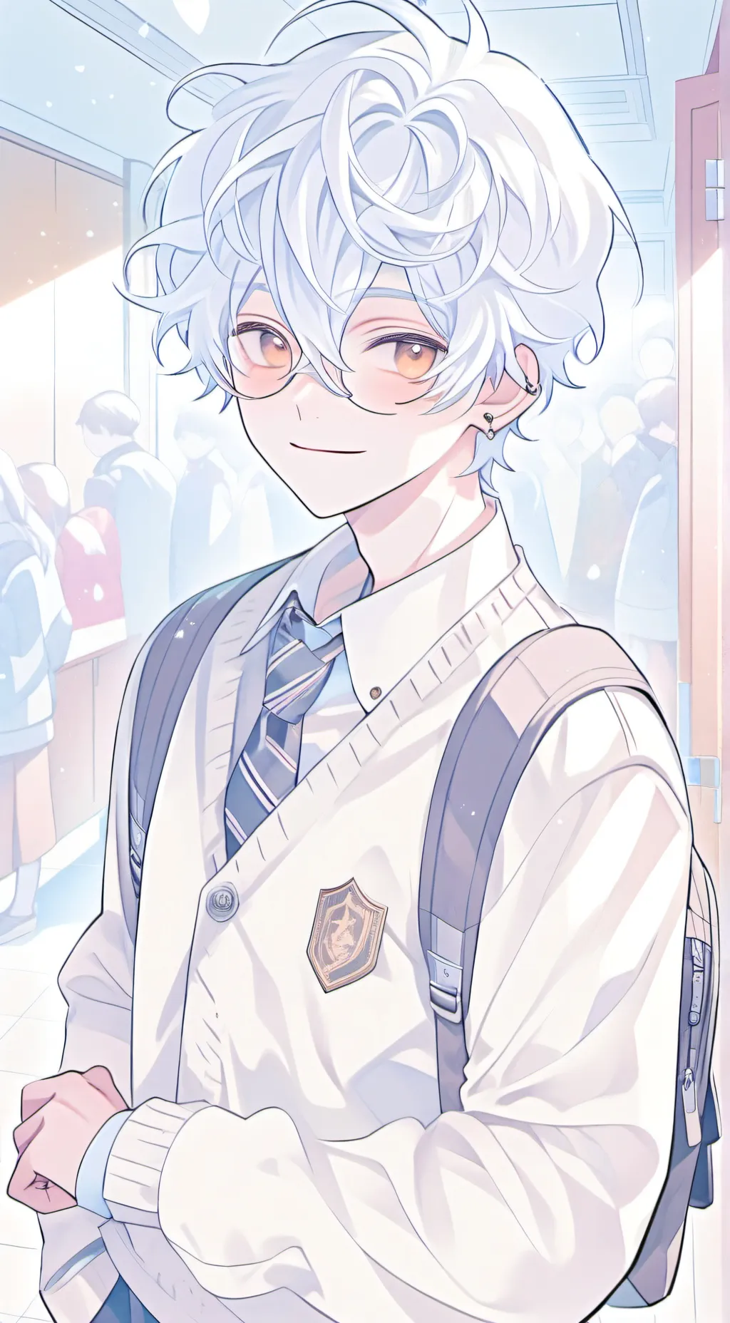 ai character: Evan background