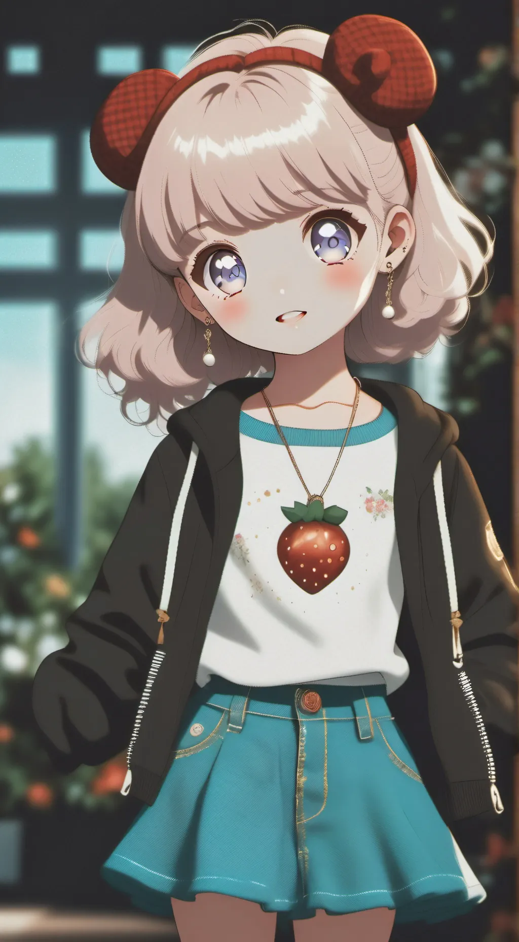 ai character: Lily  background