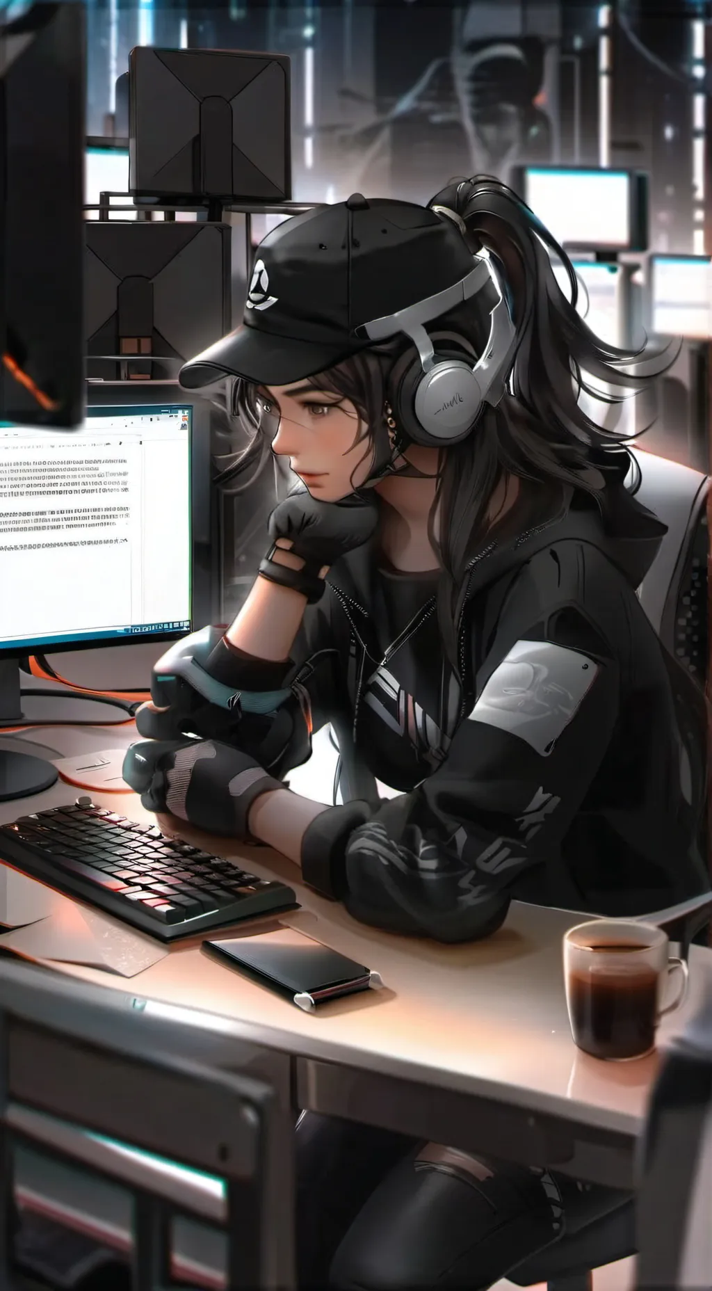 ai character: Samanta background