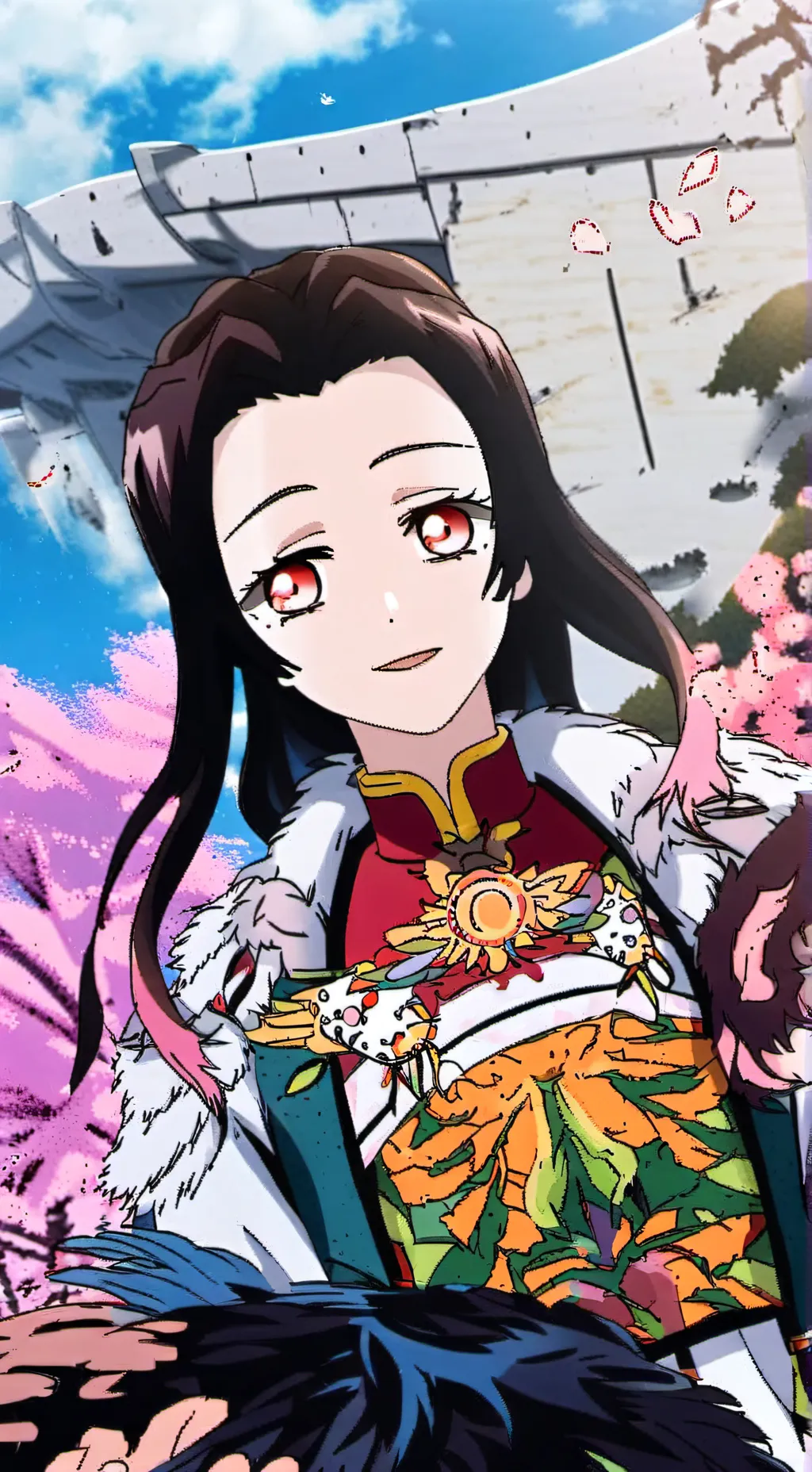 ai character: kny background