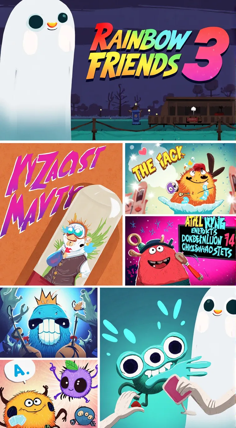 ai character: rainbow friends 3 background