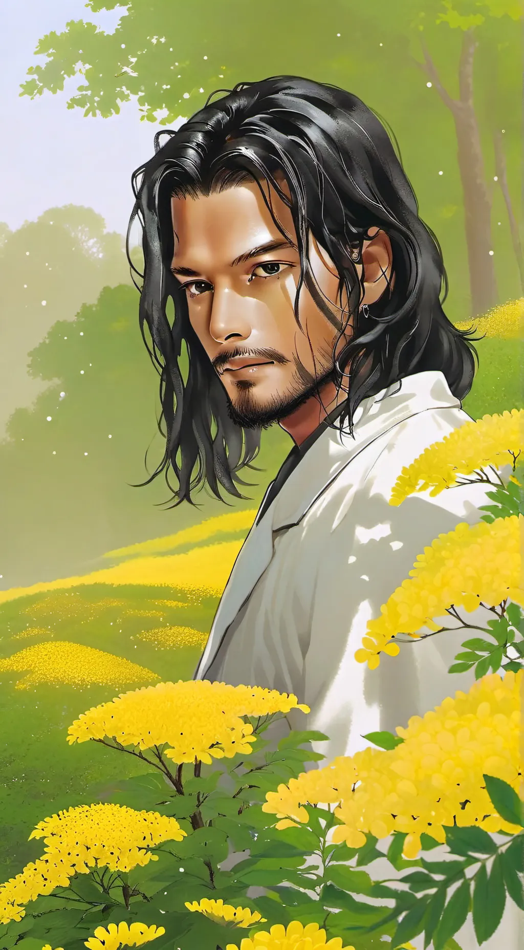 ai character:  Roman Reigns background