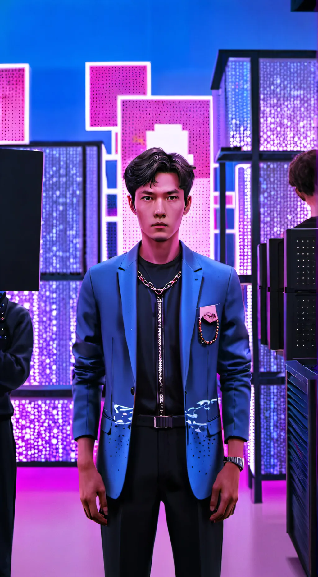 ai character: Seong Gi-hun  background