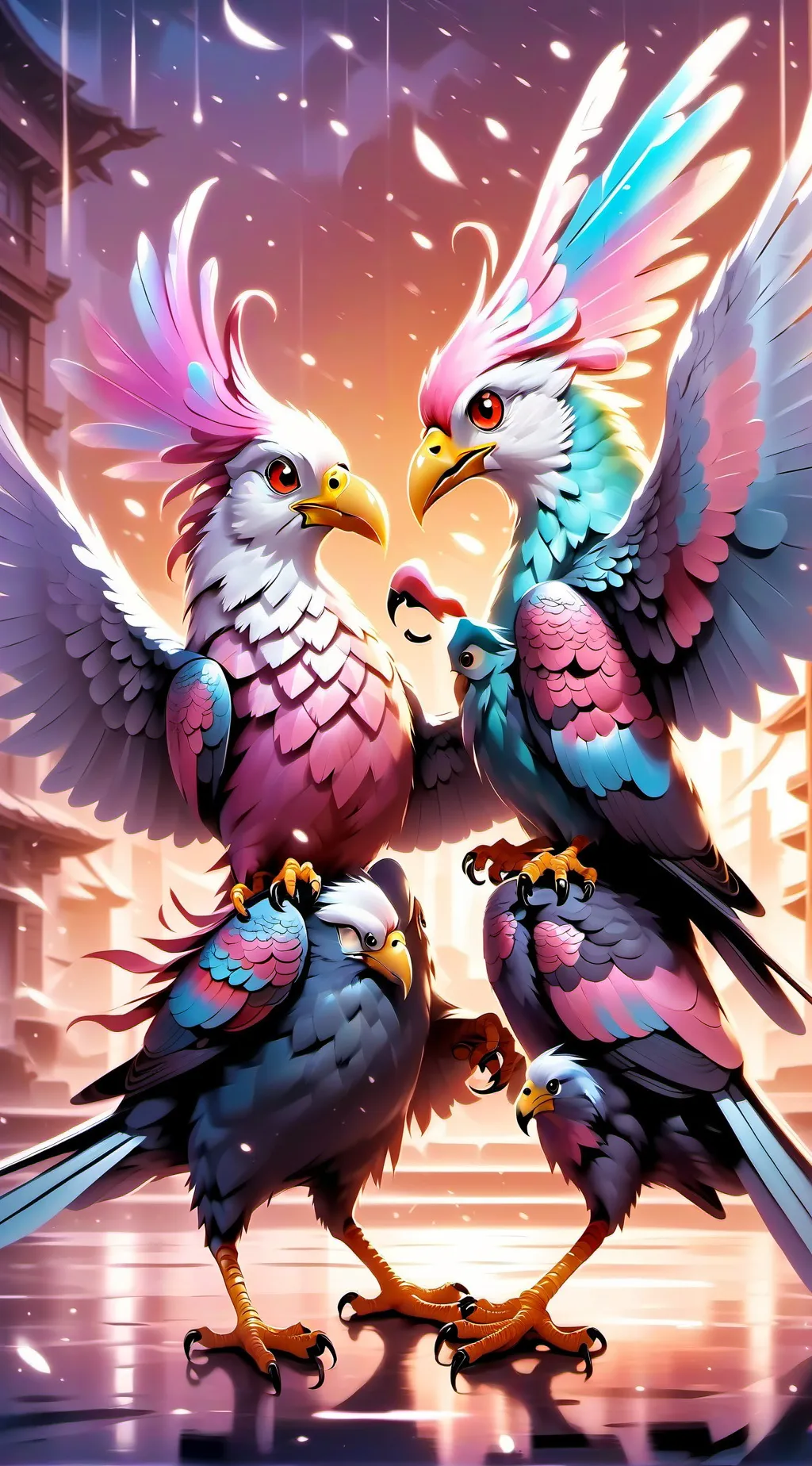 ai character: Angry Birds 3 background