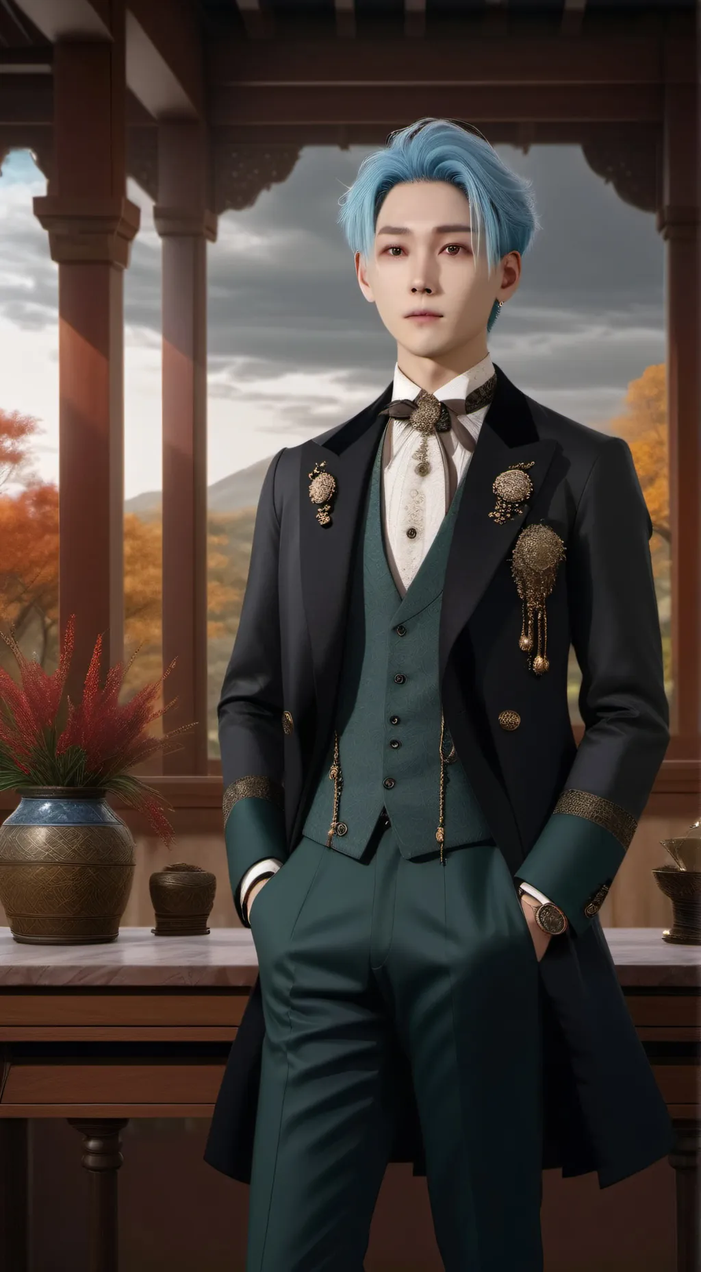 ai character: skz adoption background