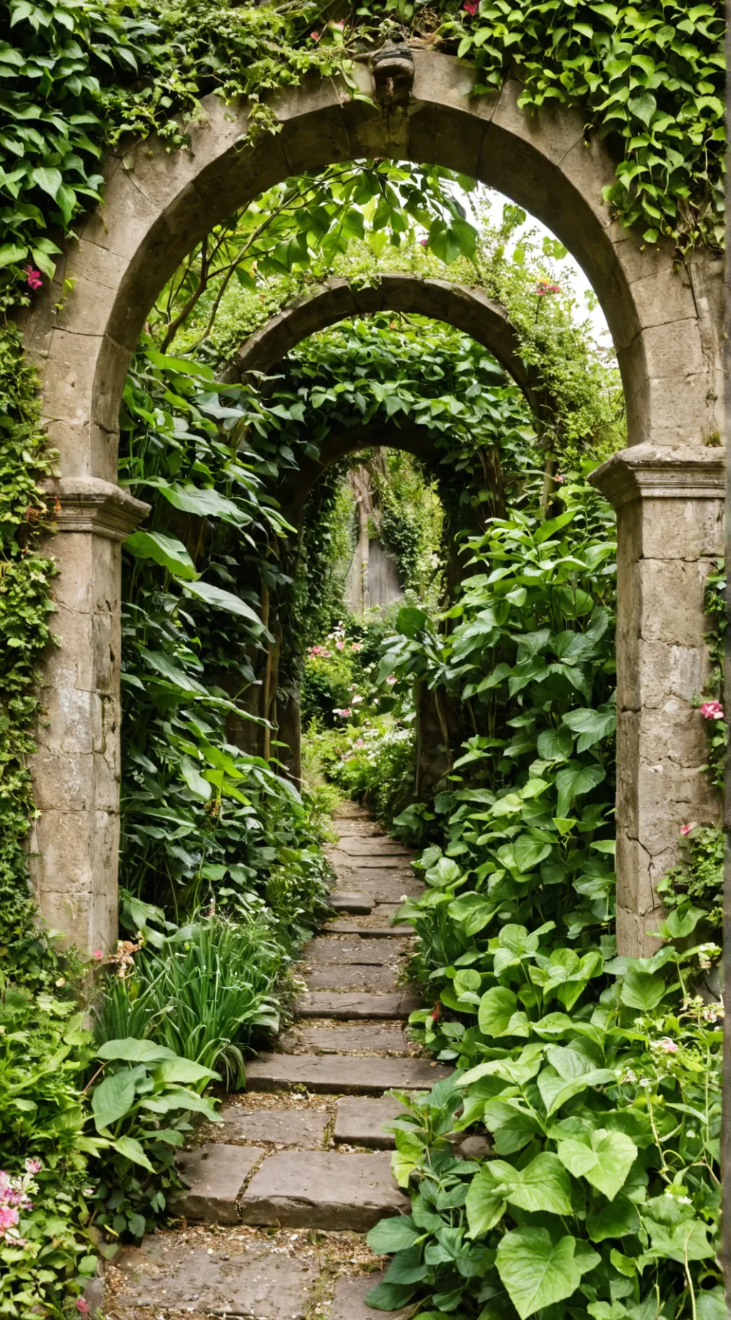 ai character: Secret Garden.  background