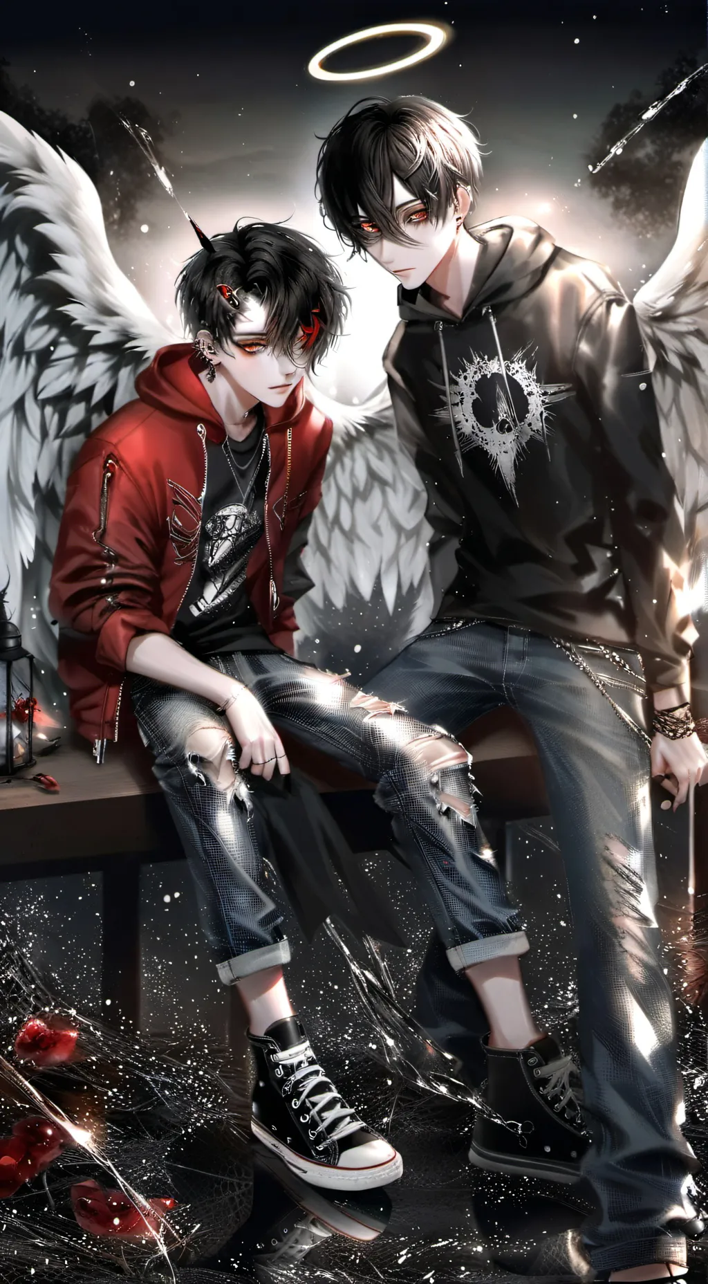 ai character: ☆Zayd and Rukh☆ background
