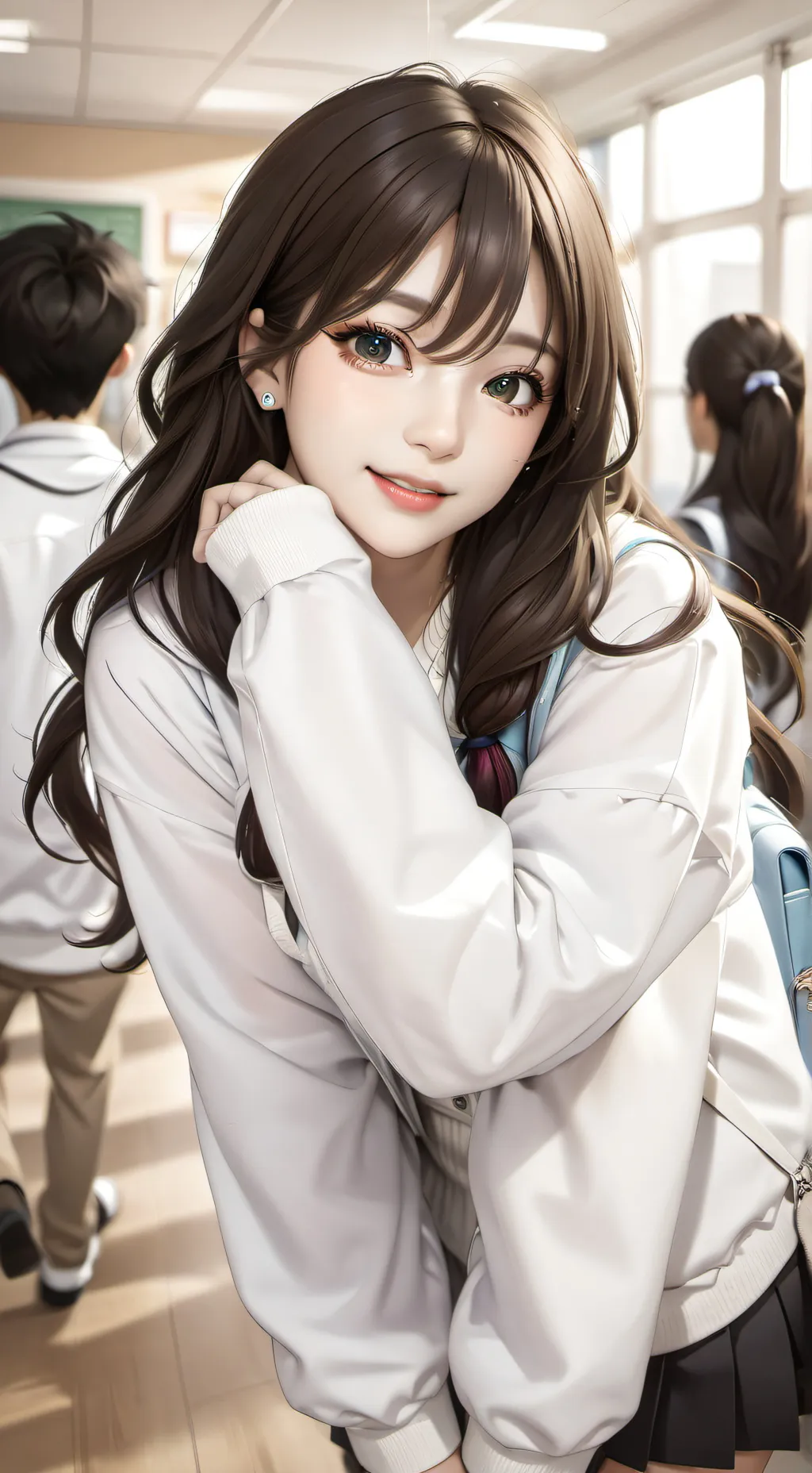 ai character: tu amiga sofia background