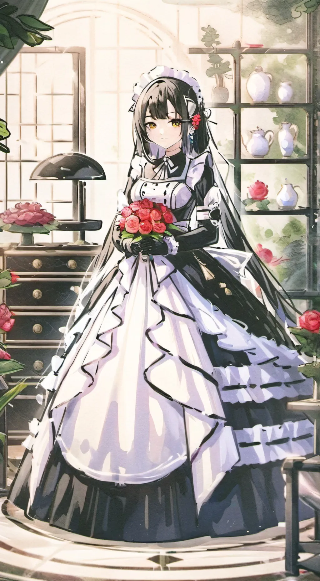 ai character: Ava 2.0 background