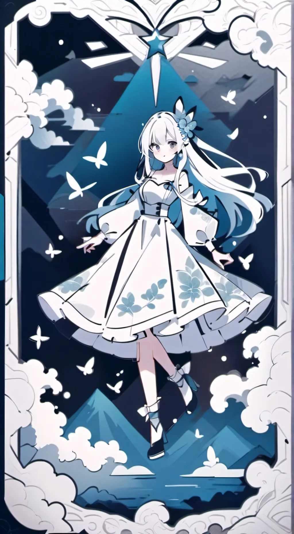 ai character: tu amiga Sara  background
