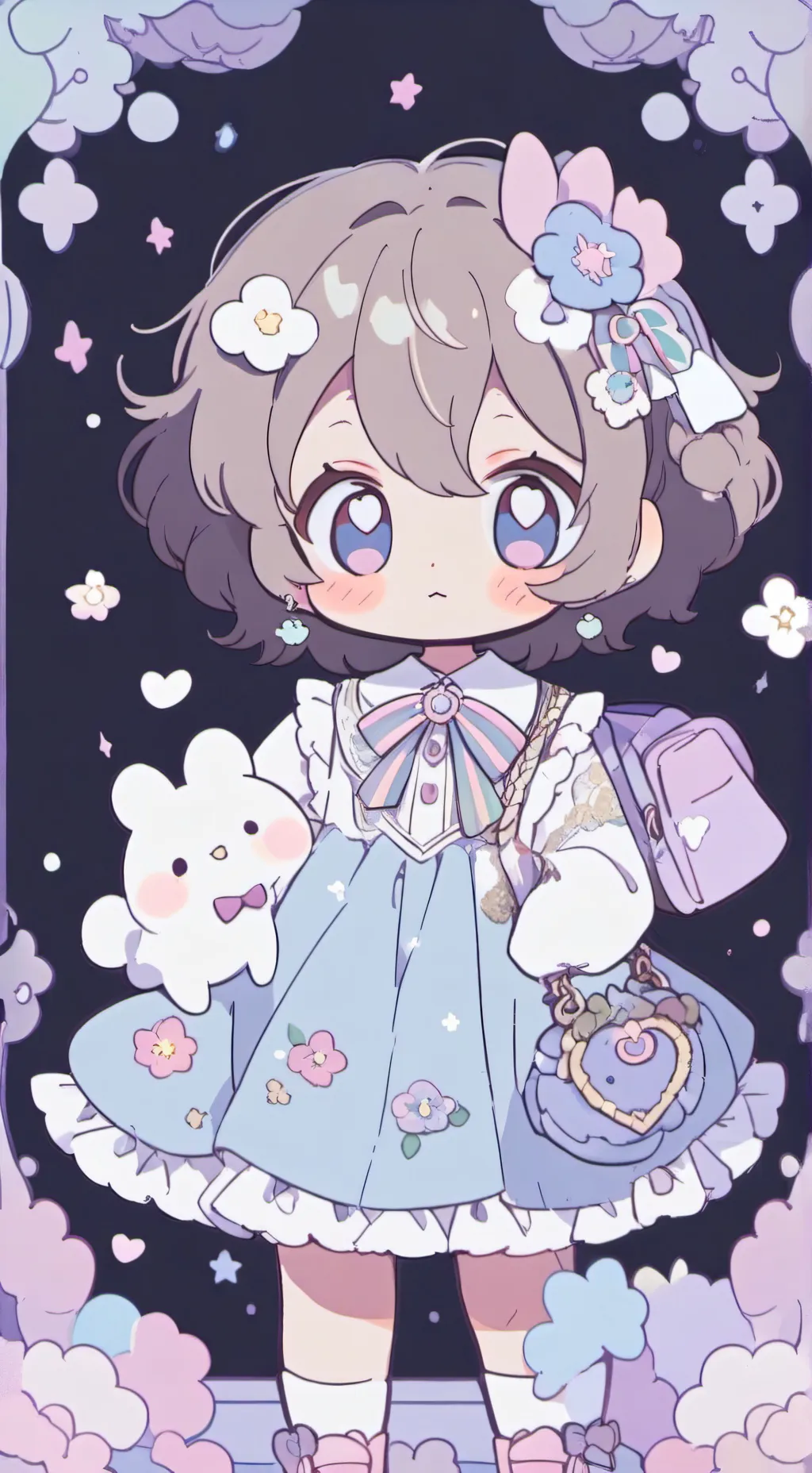 ai character: filha mimada background