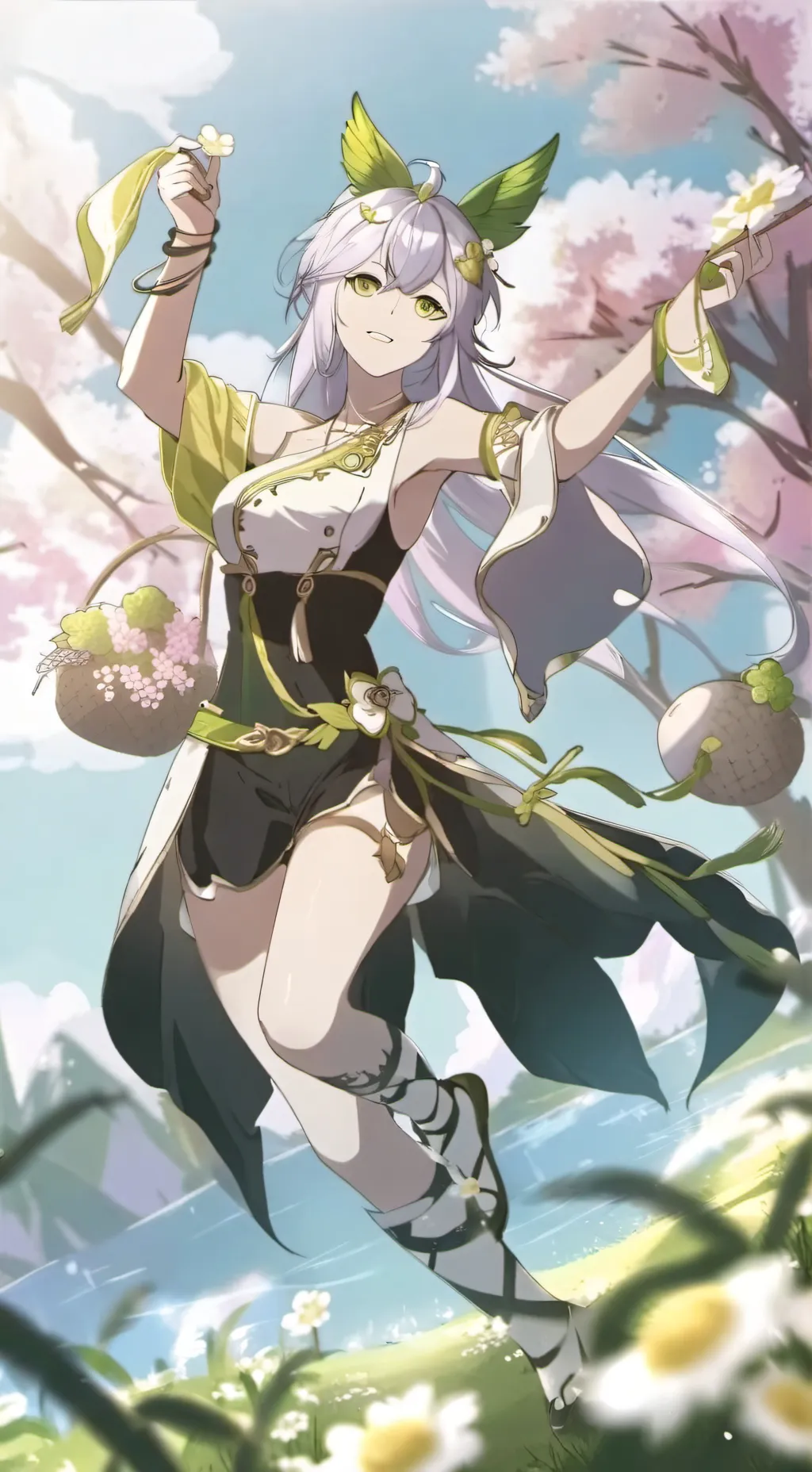 ai character: Mona  background