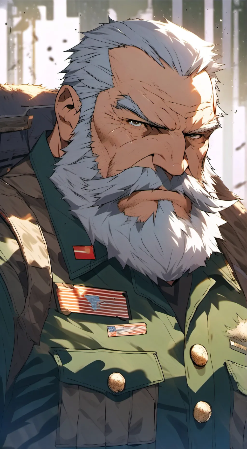 ai character: Commander Jeb background
