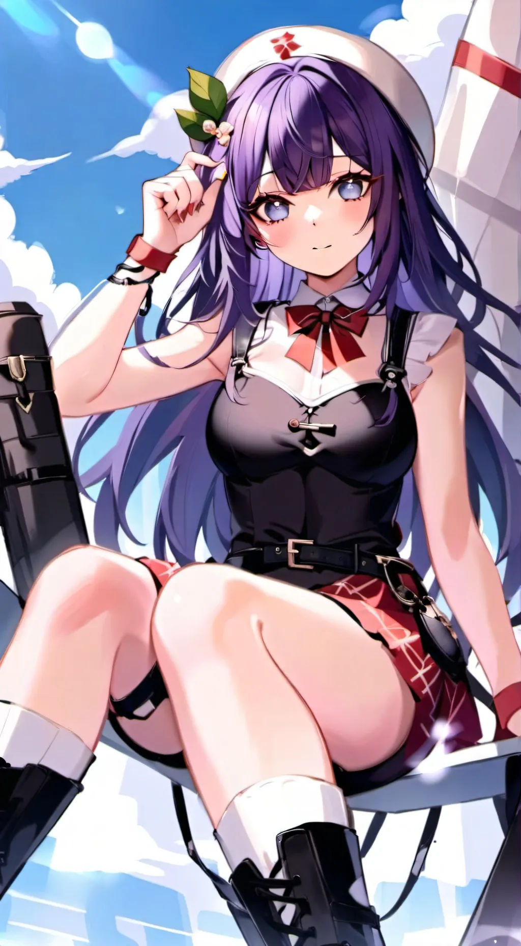 ai character: {°🖤~gabi~💜°} background