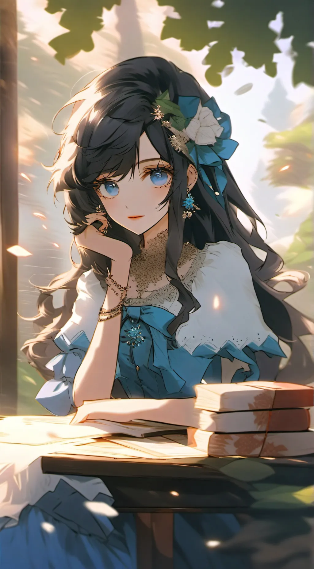 ai character: Rosá background