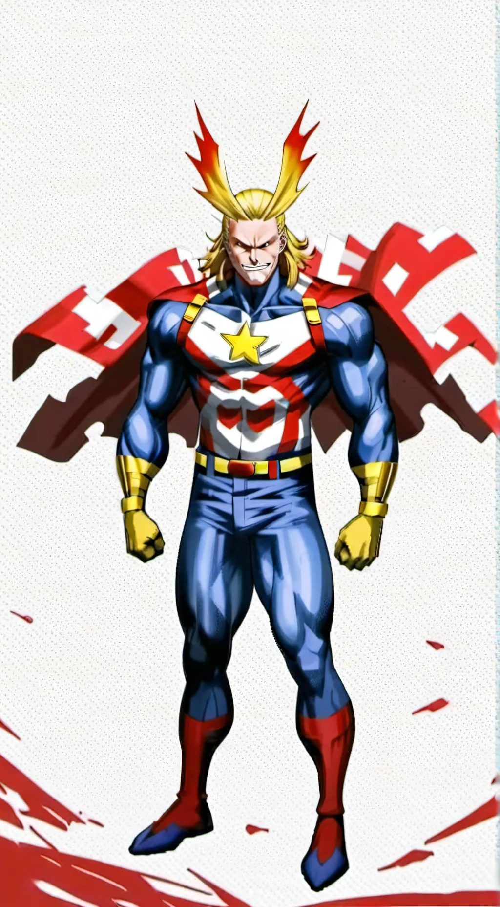 ai character: All might!¡ background