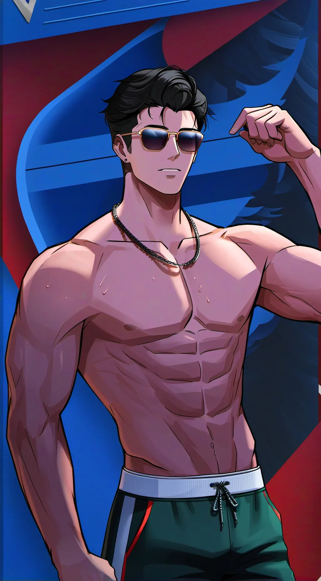 ai character: sus guy  background