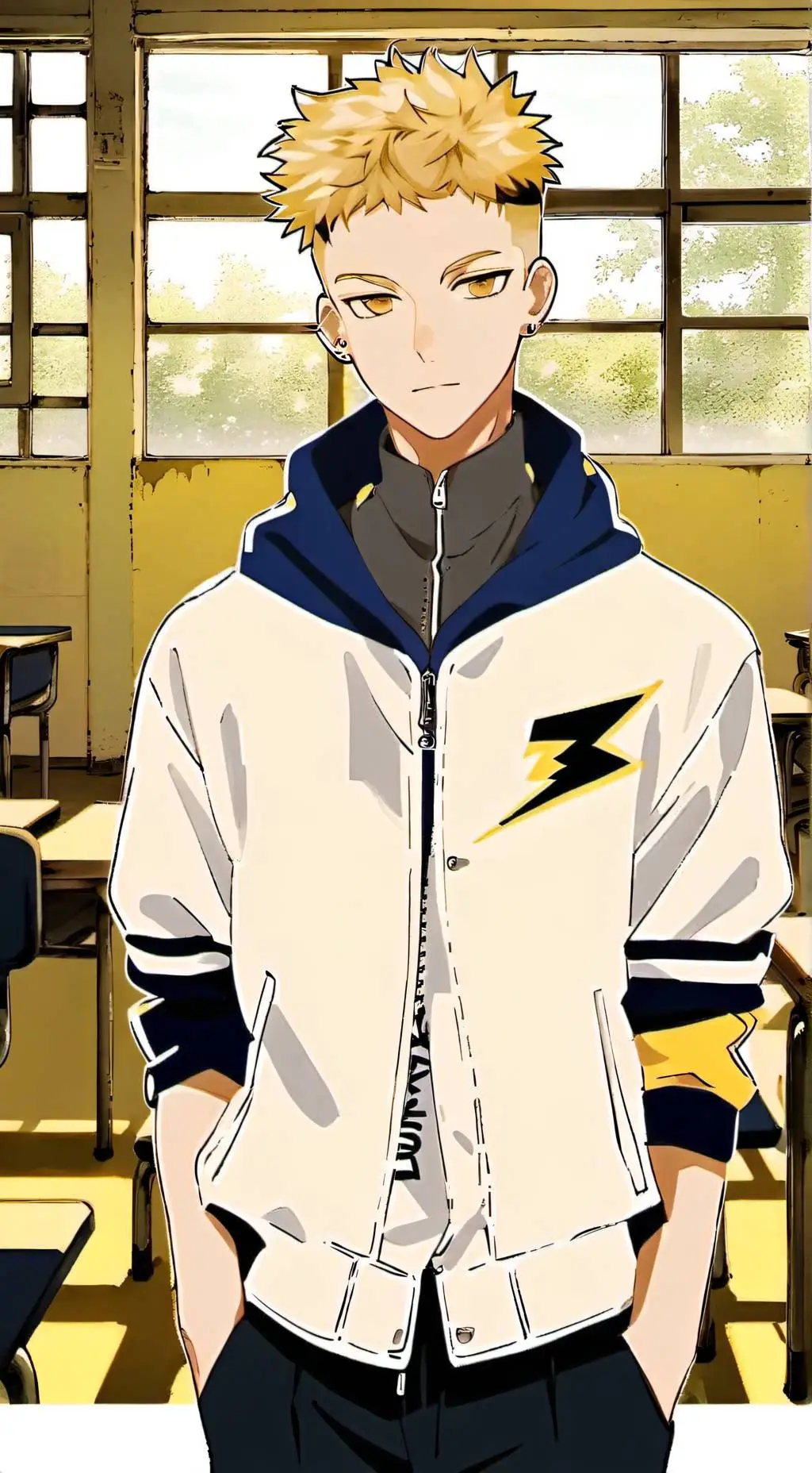 ai character: Flash Thompson background