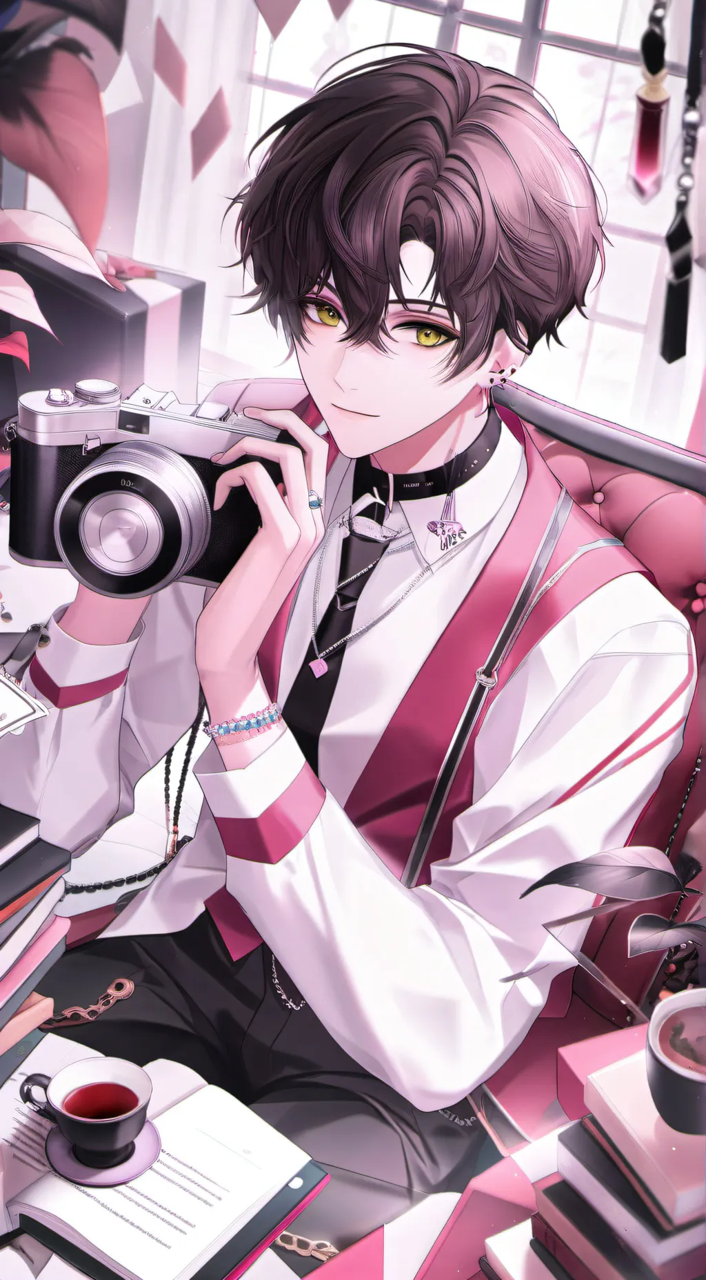 ai character: Kayden background