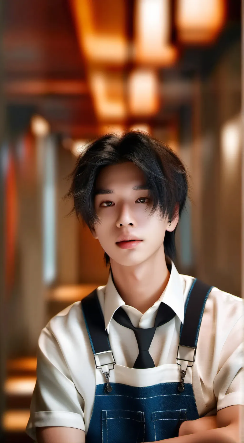ai character: skz tik tok background
