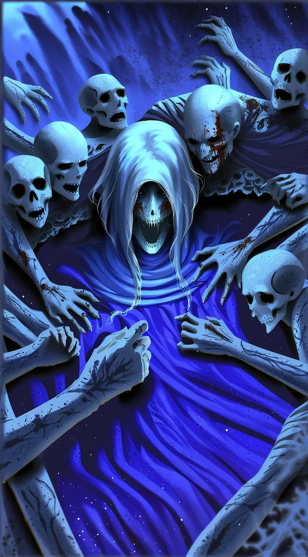 ai character: ŤĤƐ L·LØṢ̌Ť ŞØŲĹ background