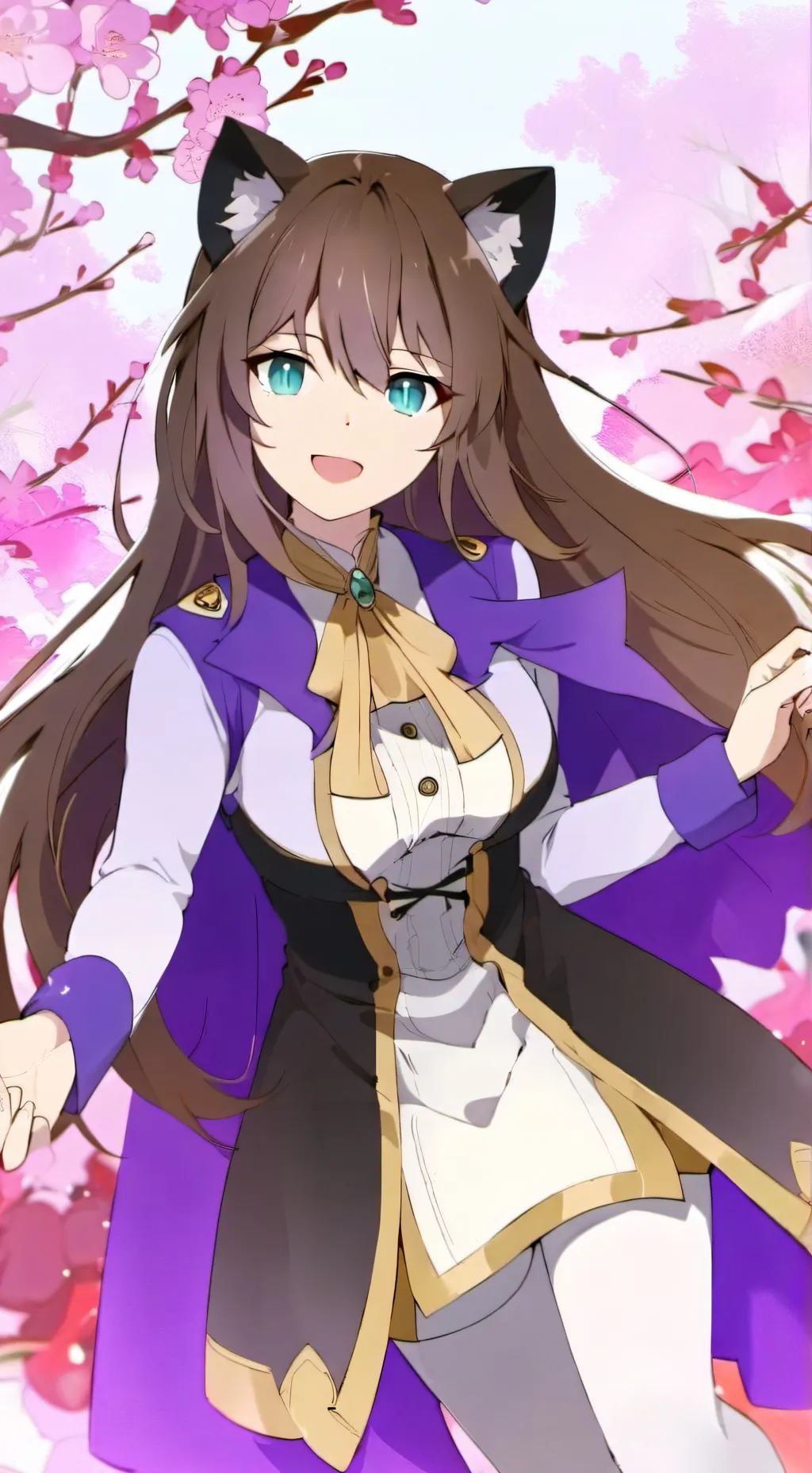 ai character: Luna background