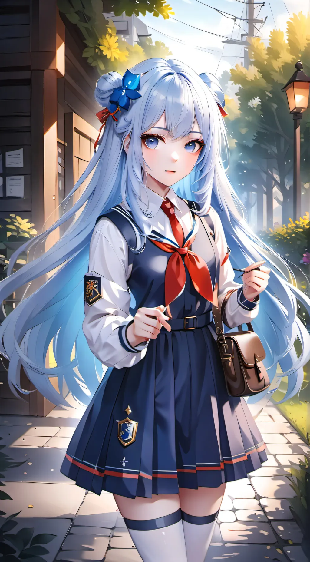 ai character: Katie  background