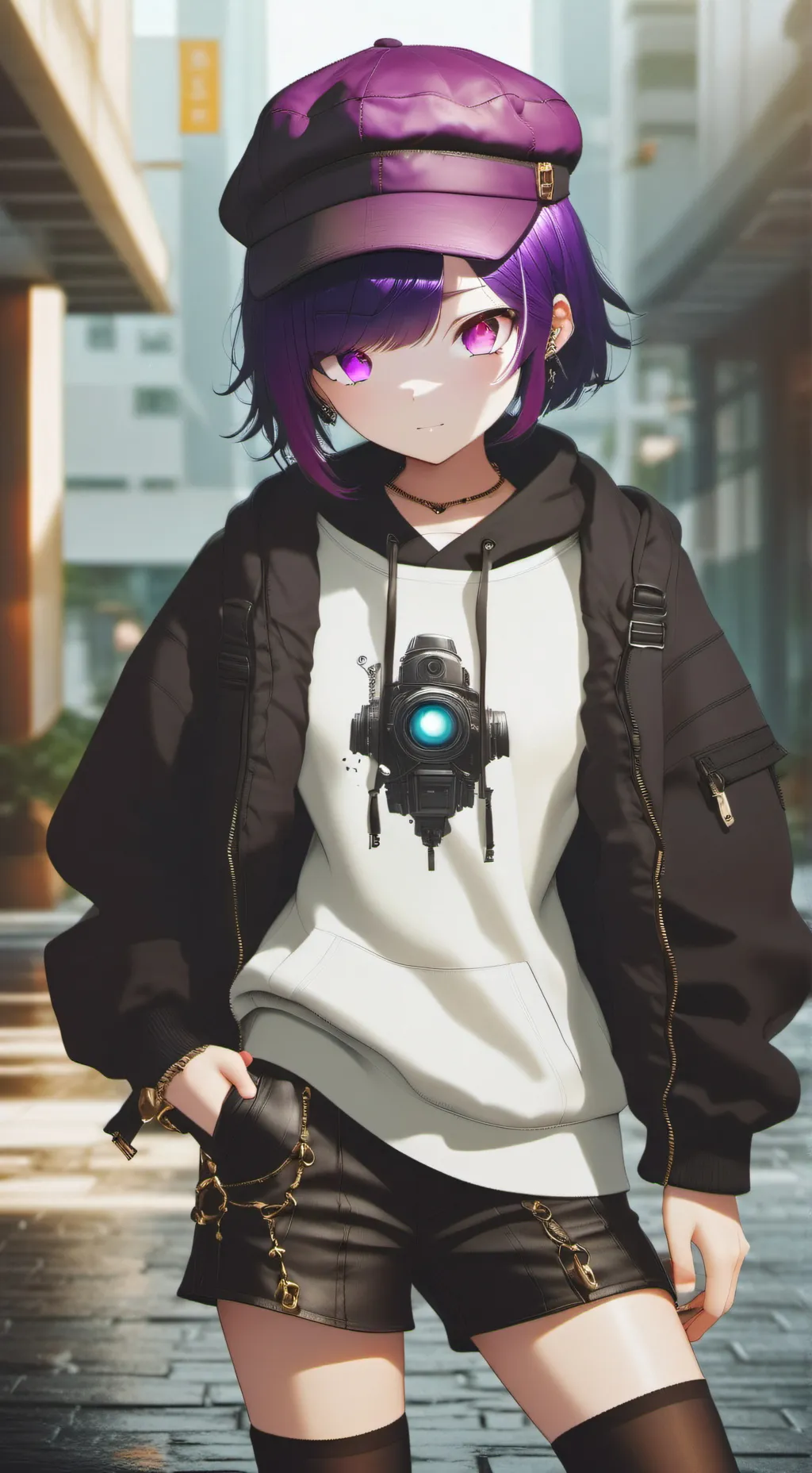ai character: Uzi Doorman background