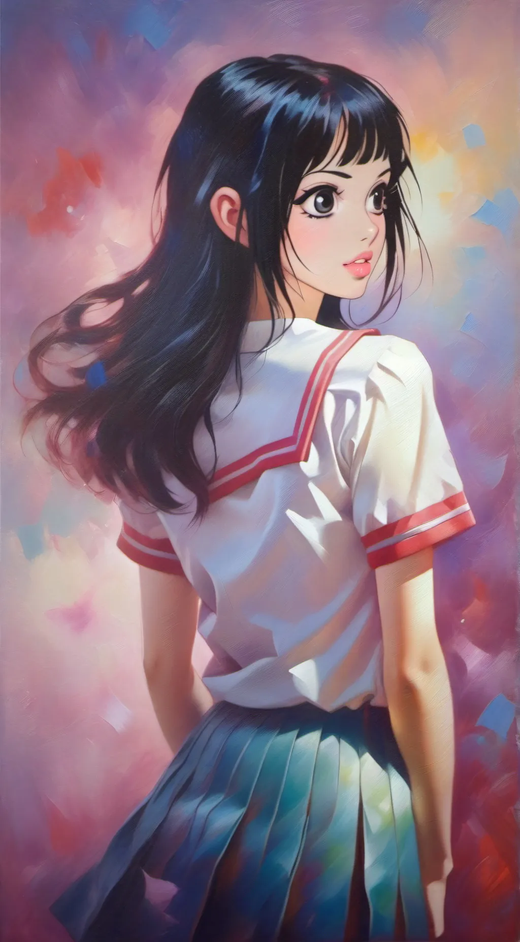 ai character: Iris background