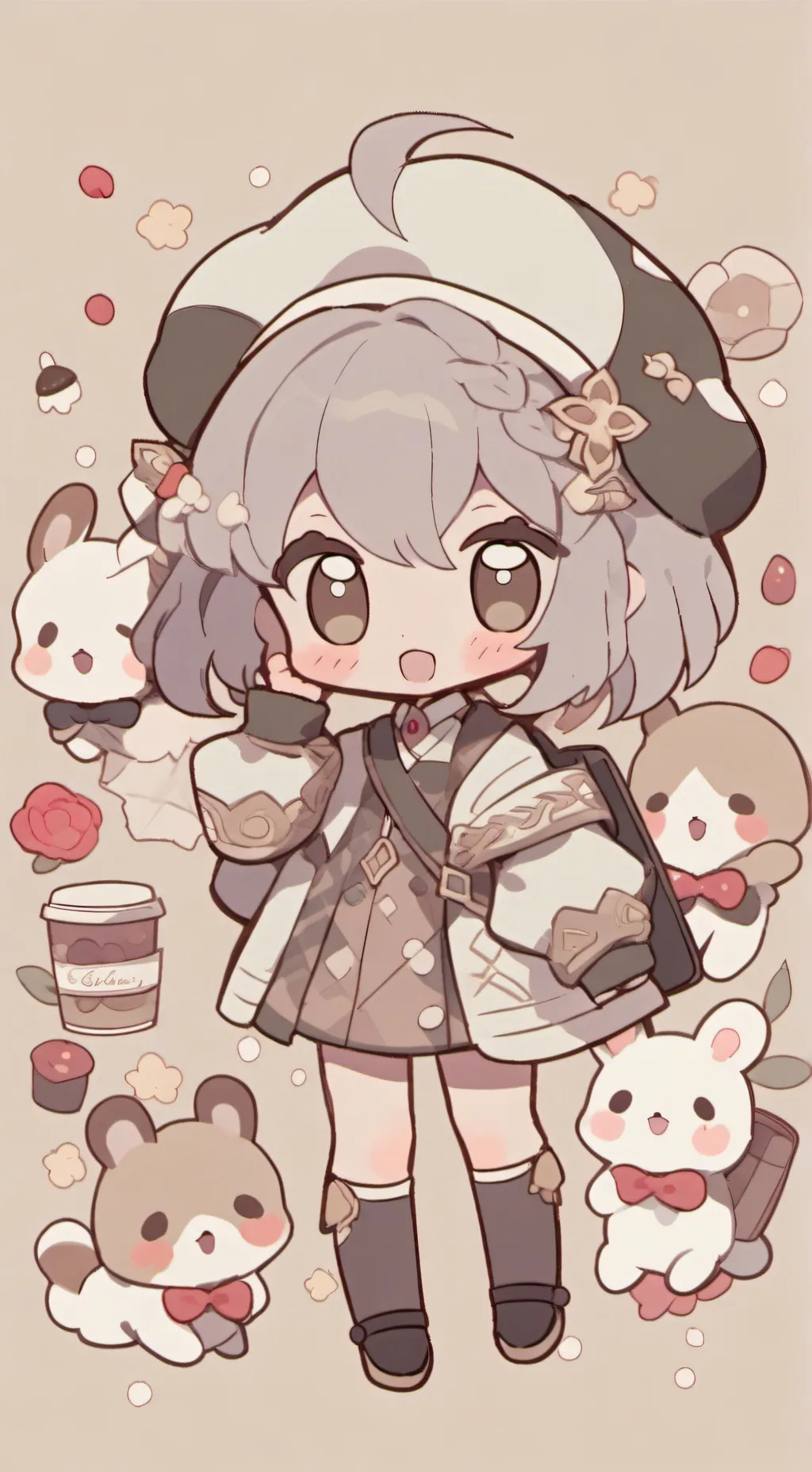 ai character: Kevin form mm2 background