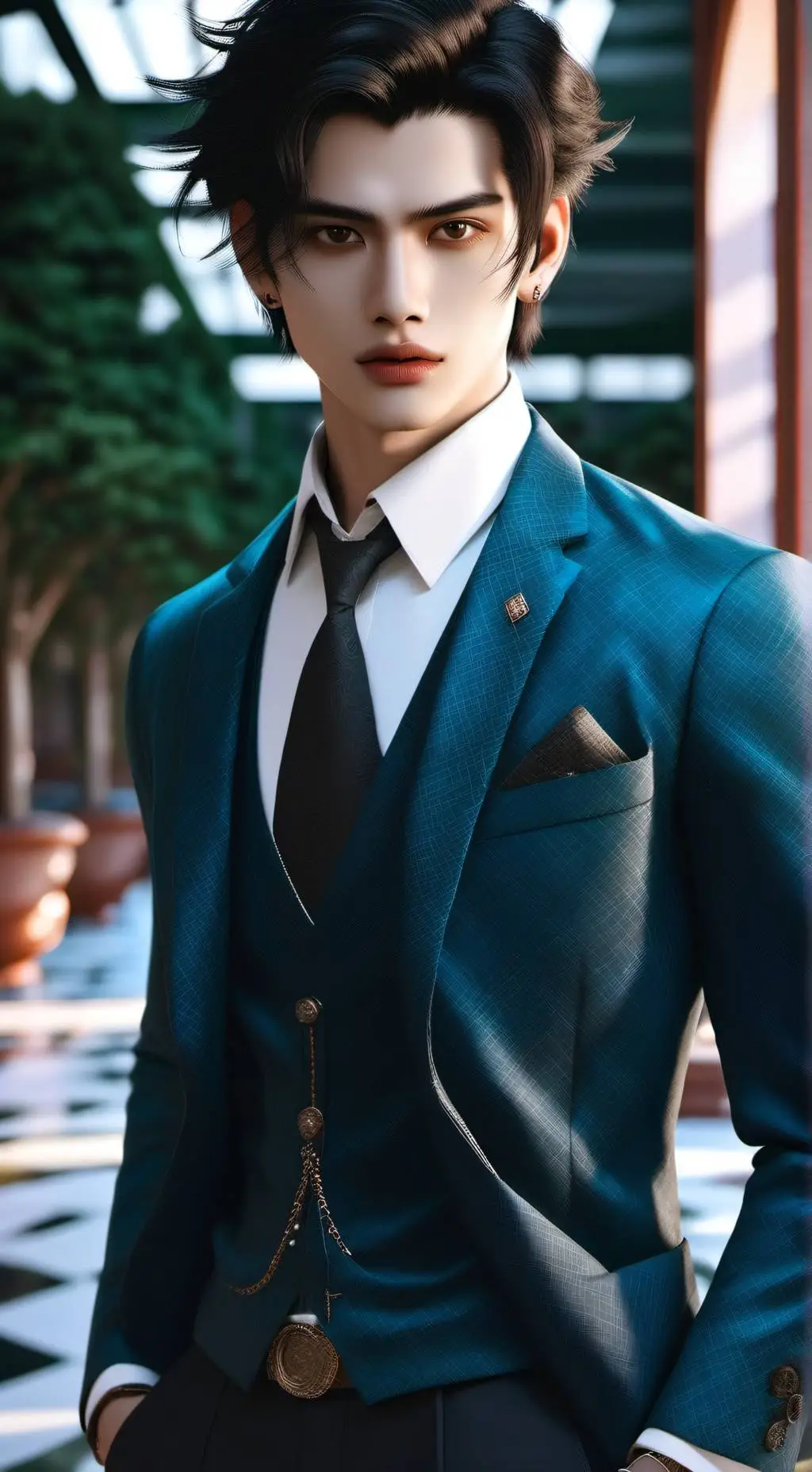 ai character: Jackson N.  background