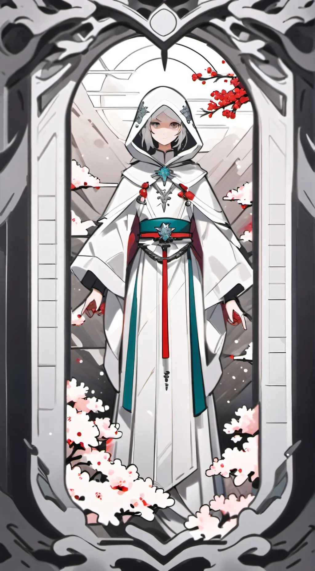 ai character: Demo Slayer y UA background