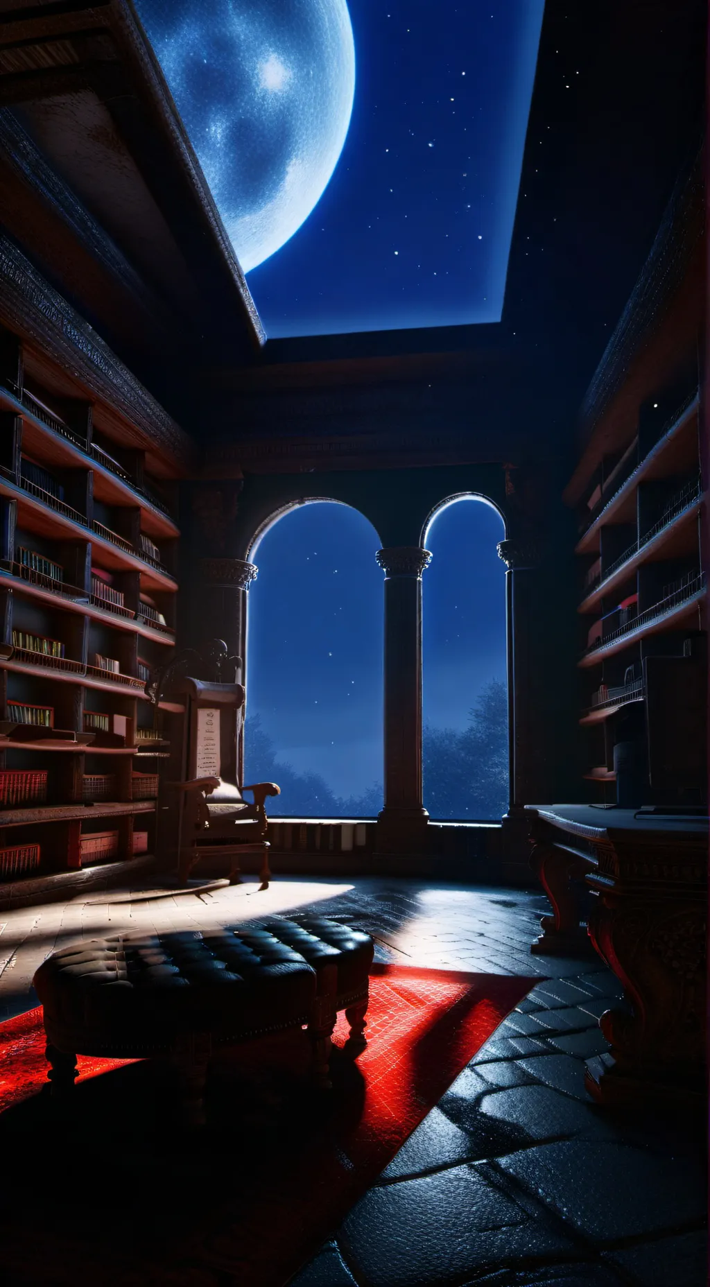 ai character: DOORS 2 background