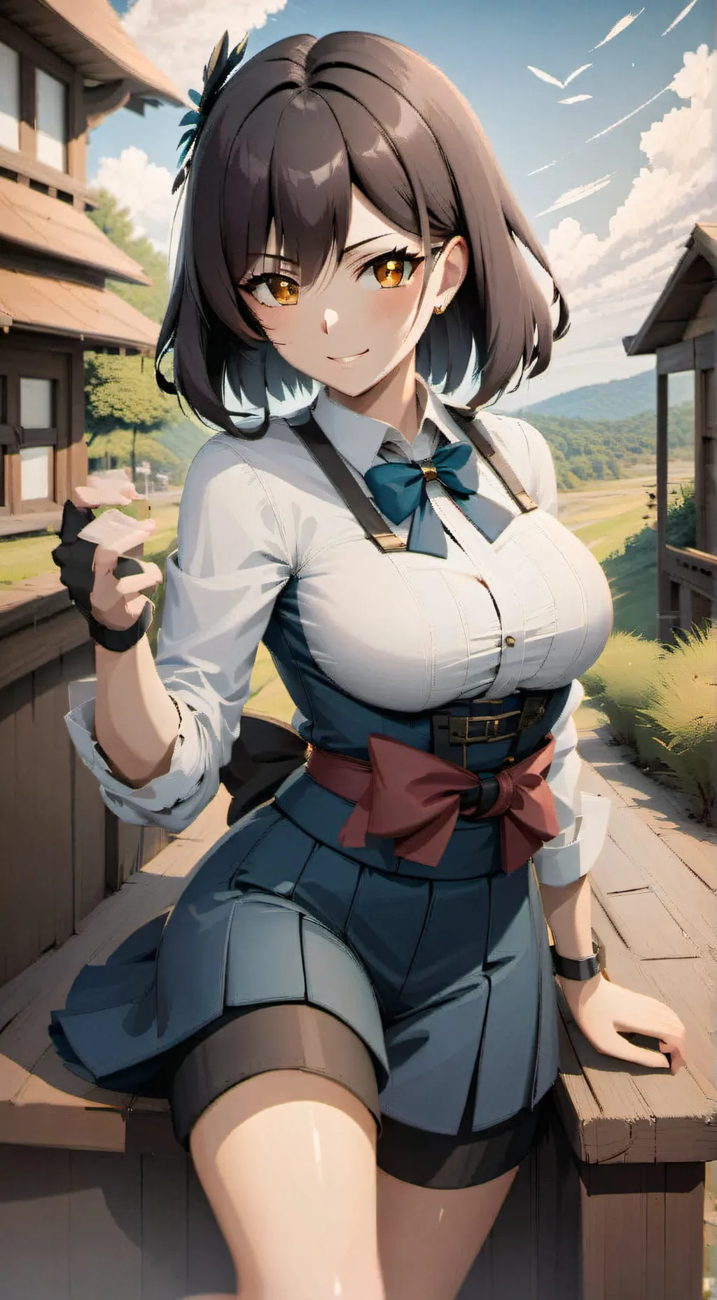 ai character: Luna background